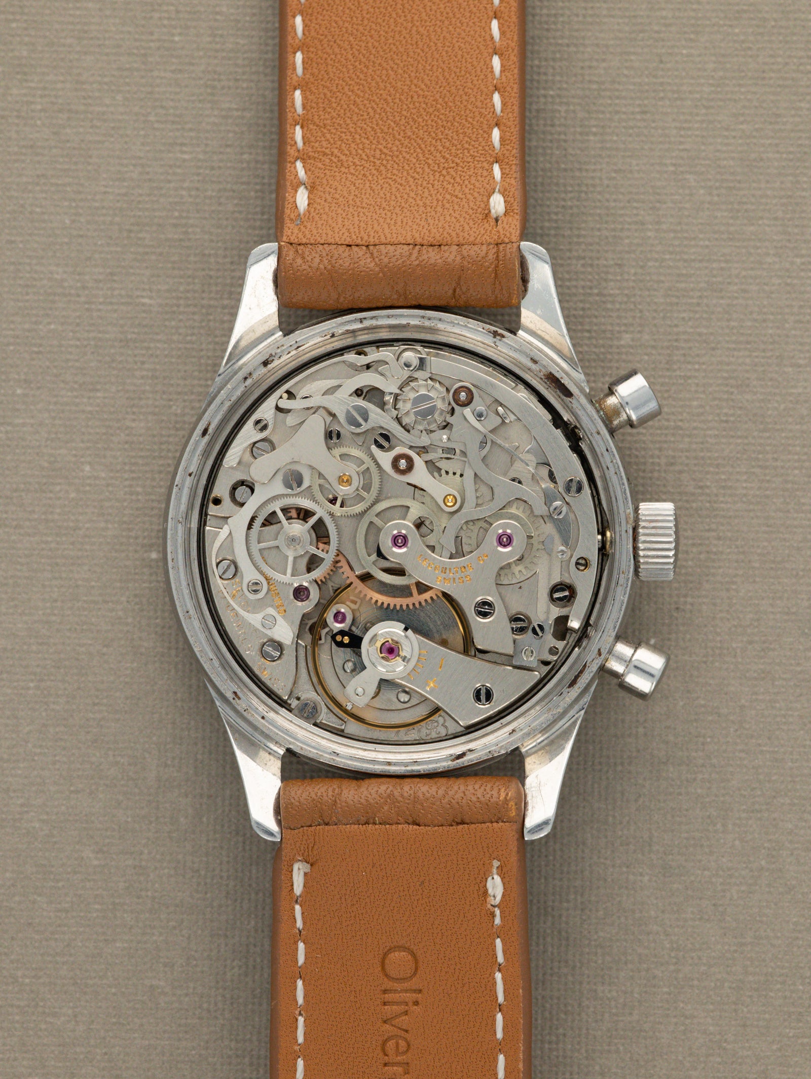Jaeger-LeCoultre Chronograph Ref. E-2644 - Blue 'Gradient' Dial Valjoux 72