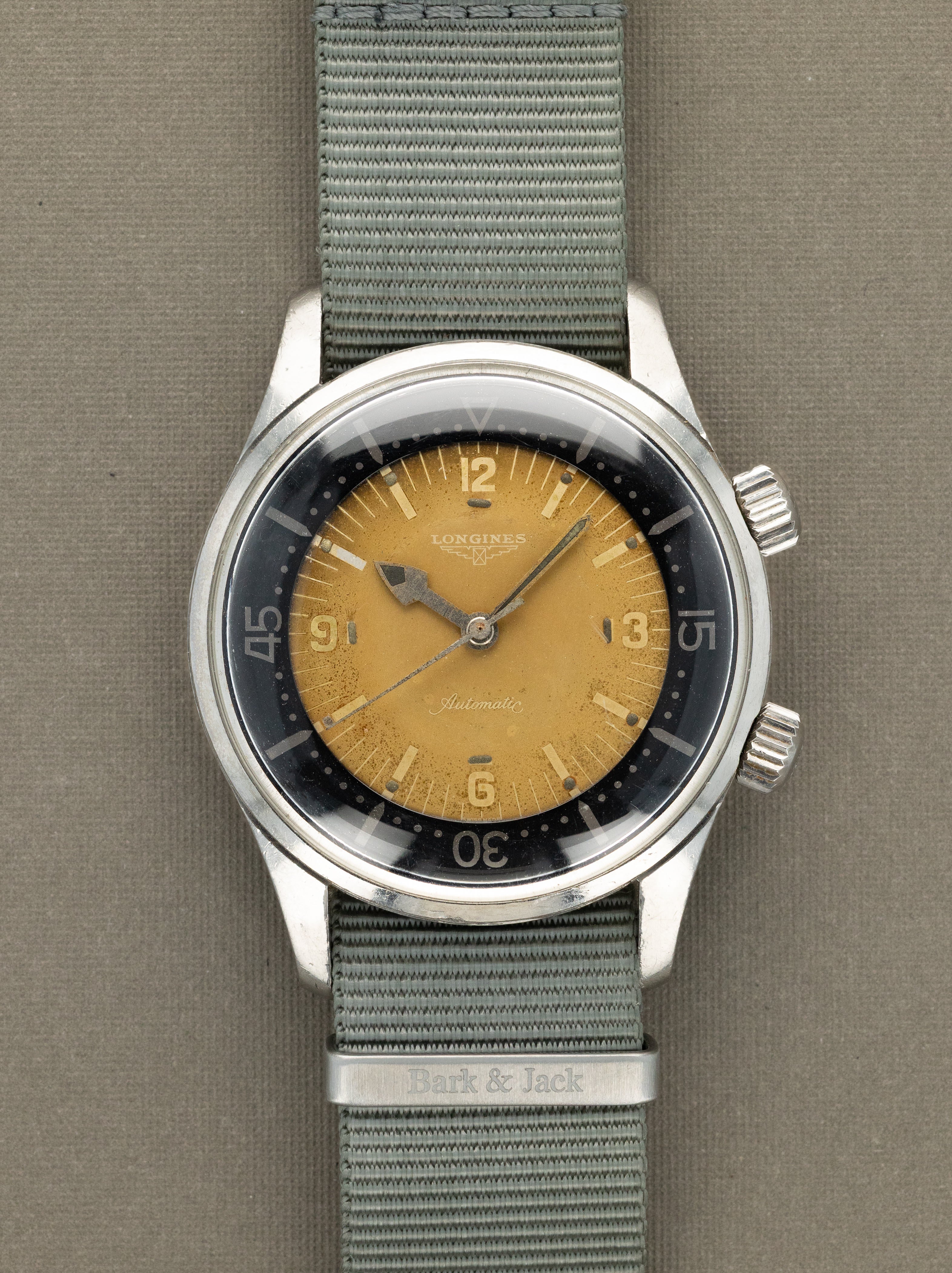 Longines Legend Diver Ref. 7150-2 - Super Compressor 'Tropical' Dial Unpolished w/ Extract