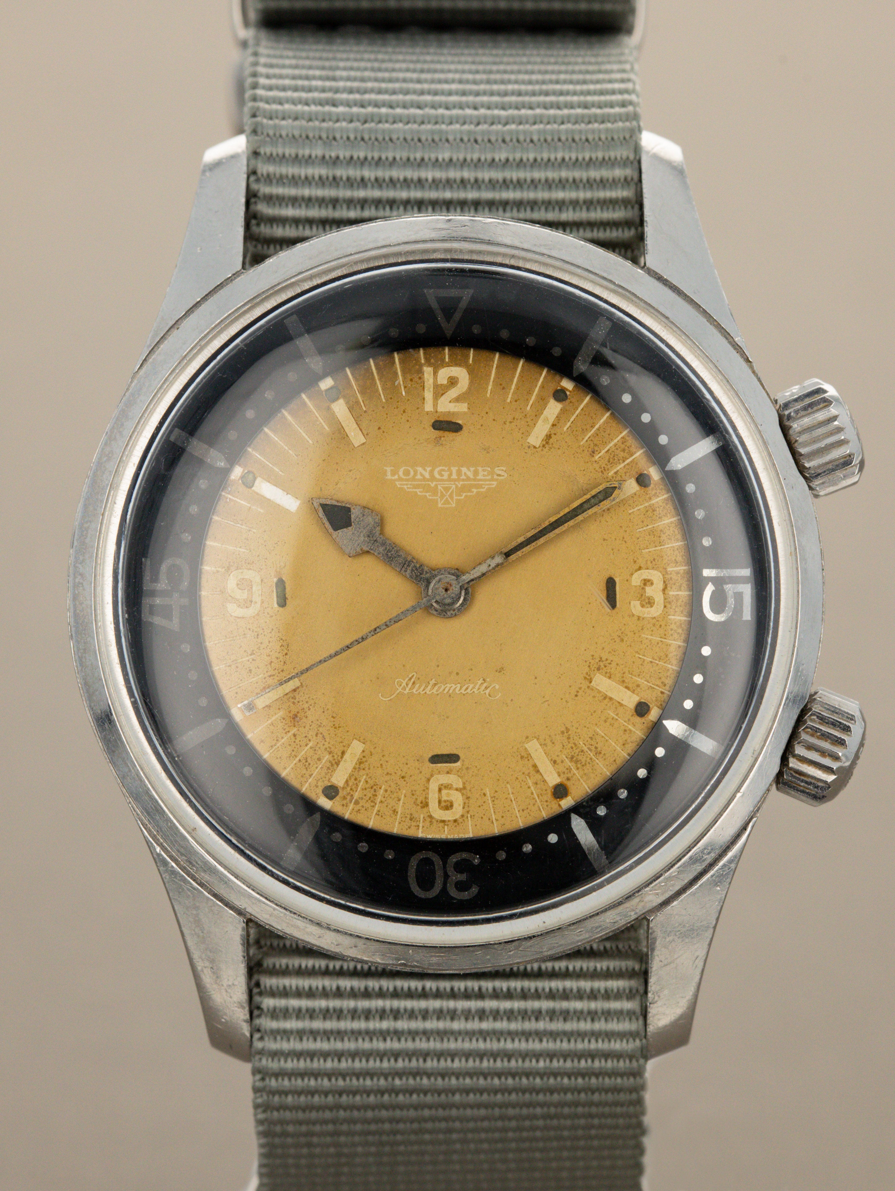 Longines Legend Diver Ref. 7150-2 - Super Compressor 'Tropical' Dial Unpolished w/ Extract