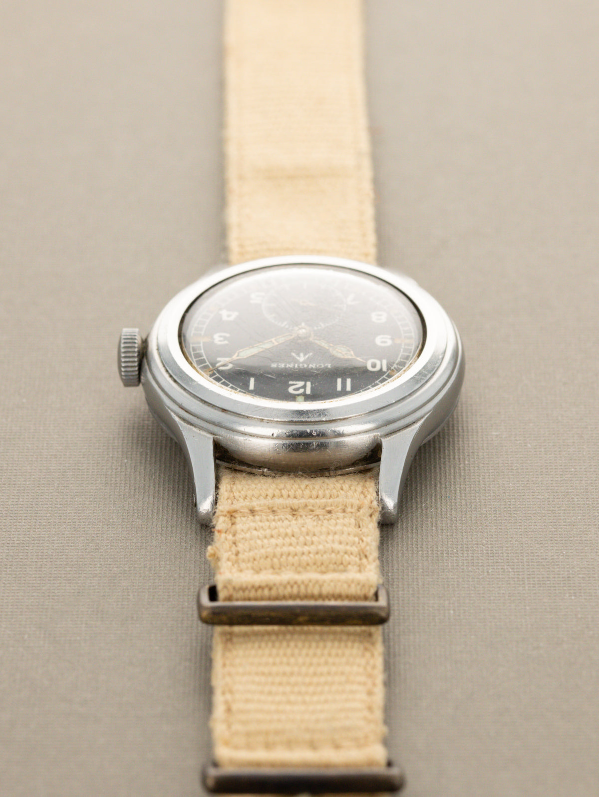 Longines WWW 'Greenlander' Ref. 23088 - Matte Black 'Broad Arrow' Dial
