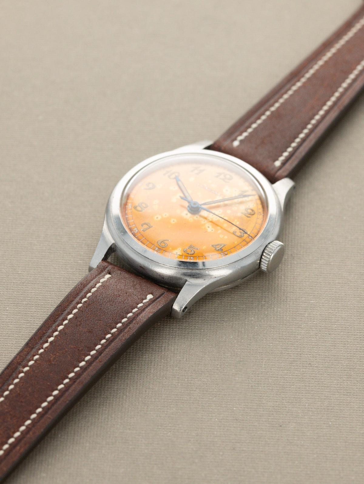 Longines '10L' Steel 'Calatrava' - Orange 'Tangerine' Tropical Dial