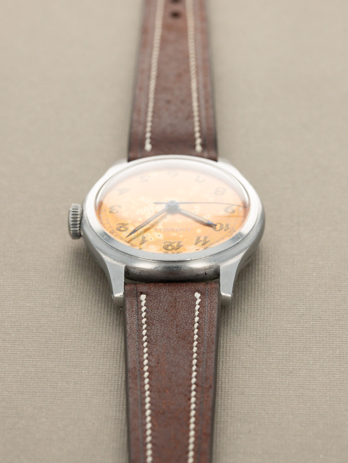Longines '10L' Steel 'Calatrava' - Orange 'Tangerine' Tropical Dial