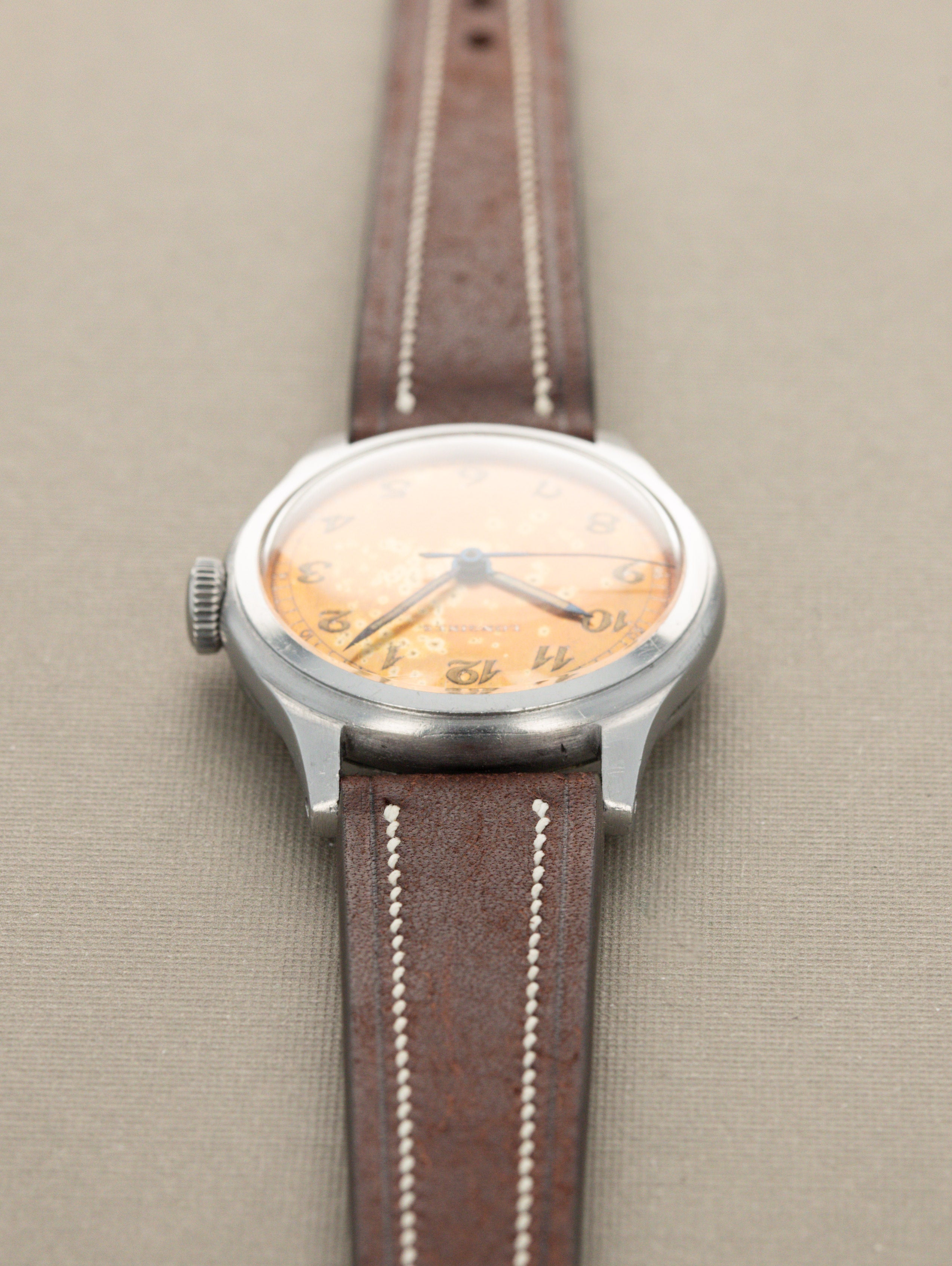 Longines '10L' Steel 'Calatrava' - Orange 'Tangerine' Tropical Dial