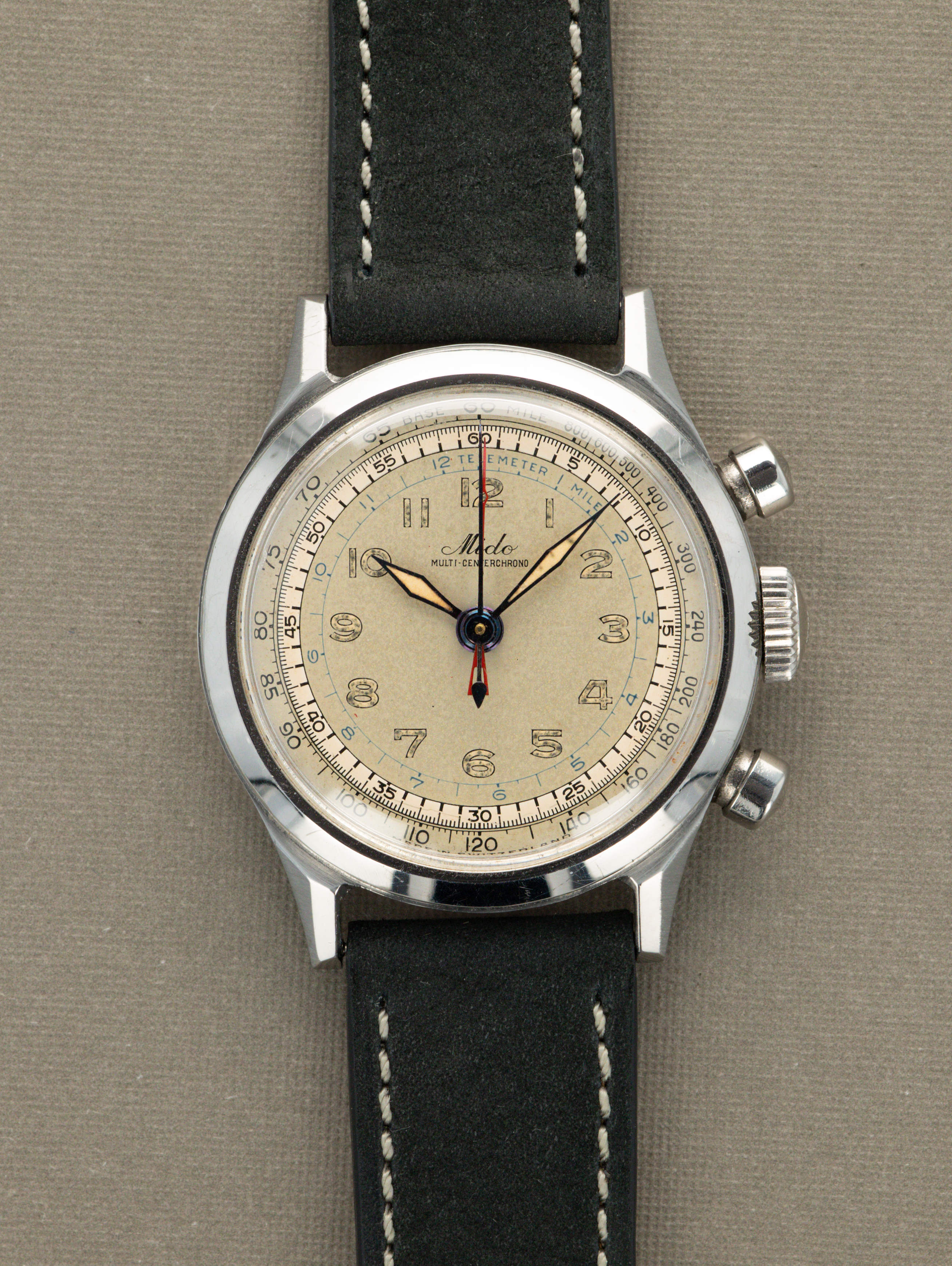 Mido Multicenterchrono Ref. 220 - Silver Dial Unpolished