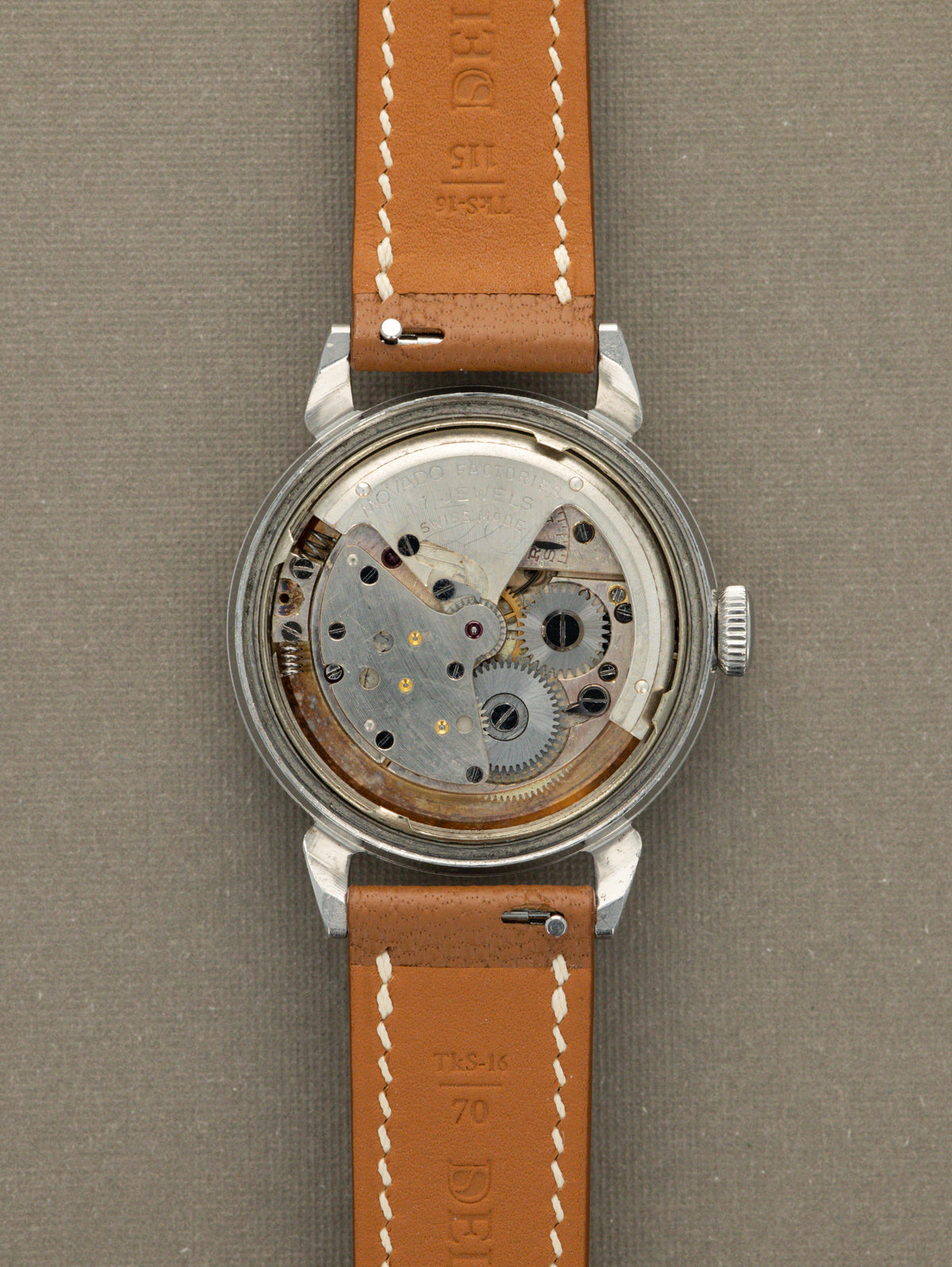 Movado Tempomatic Ref. 16151 - Silver 'Sector' Dial Unpolished