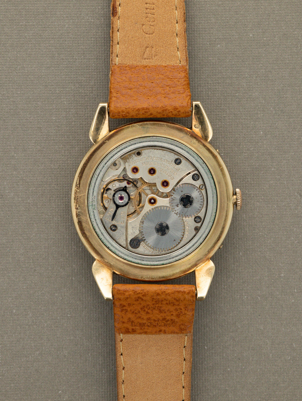 Movado Calendograf Ref. 44820 - Multi-Tone Silver Dial Unpolished