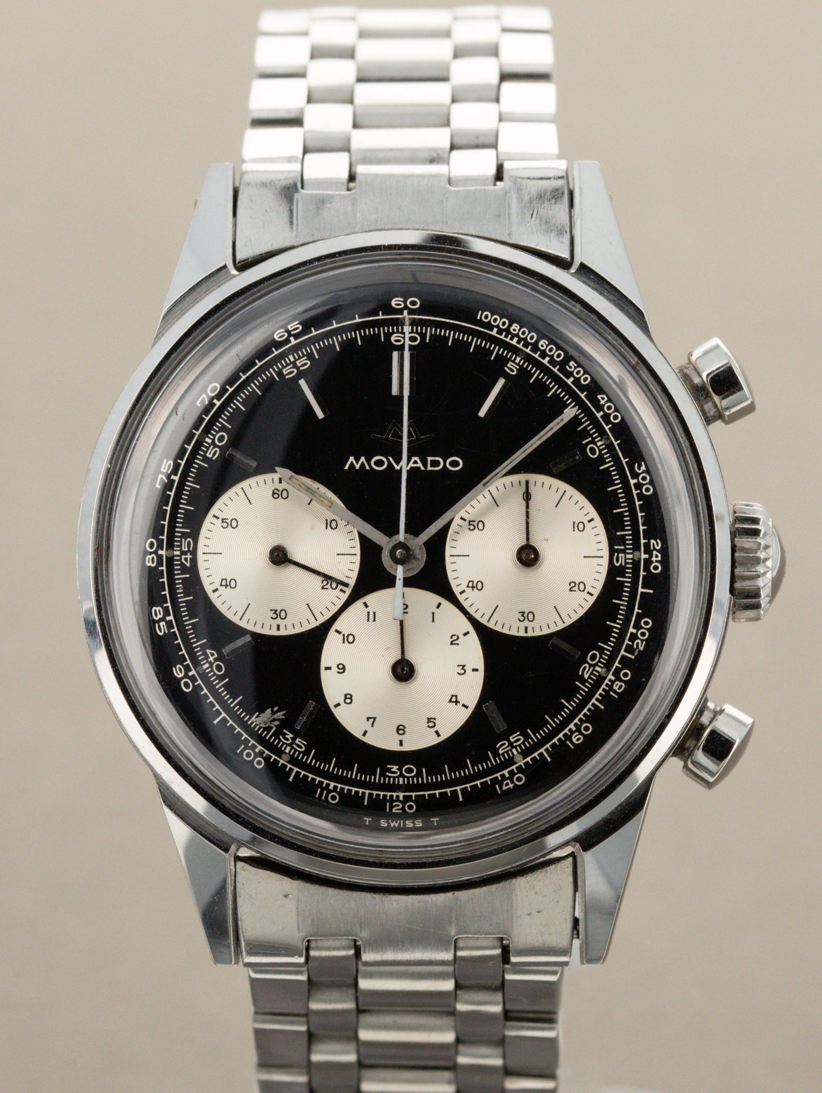 Movado M95 Chronograph - 'Reverse Panda'