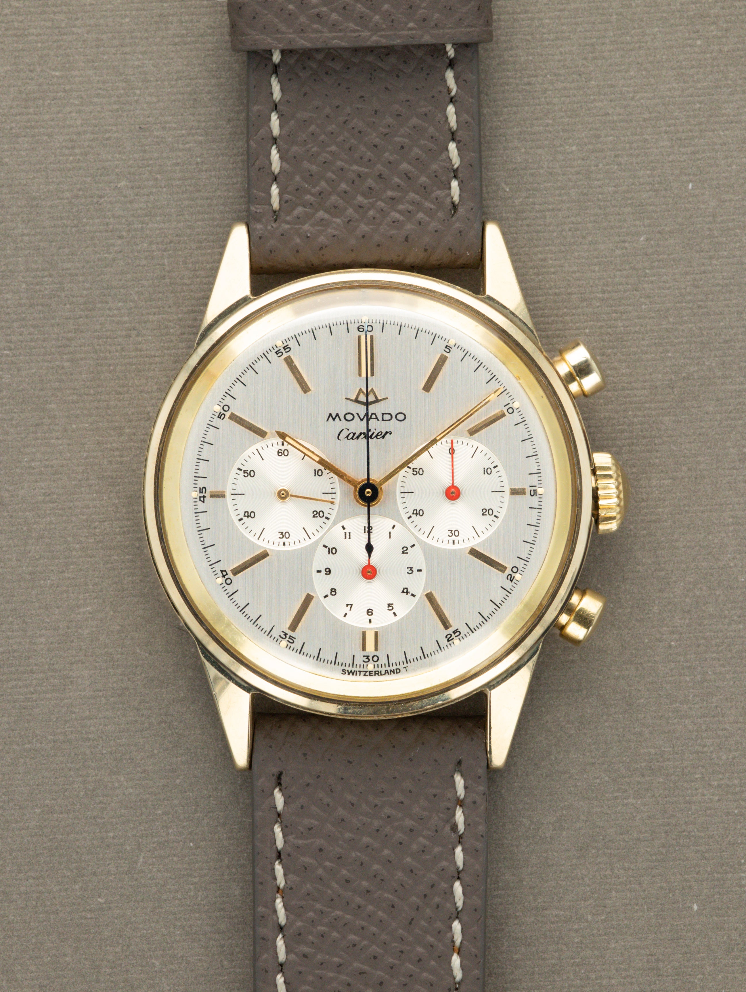 Movado M95 14K Chronograph - Retailed by Cartier