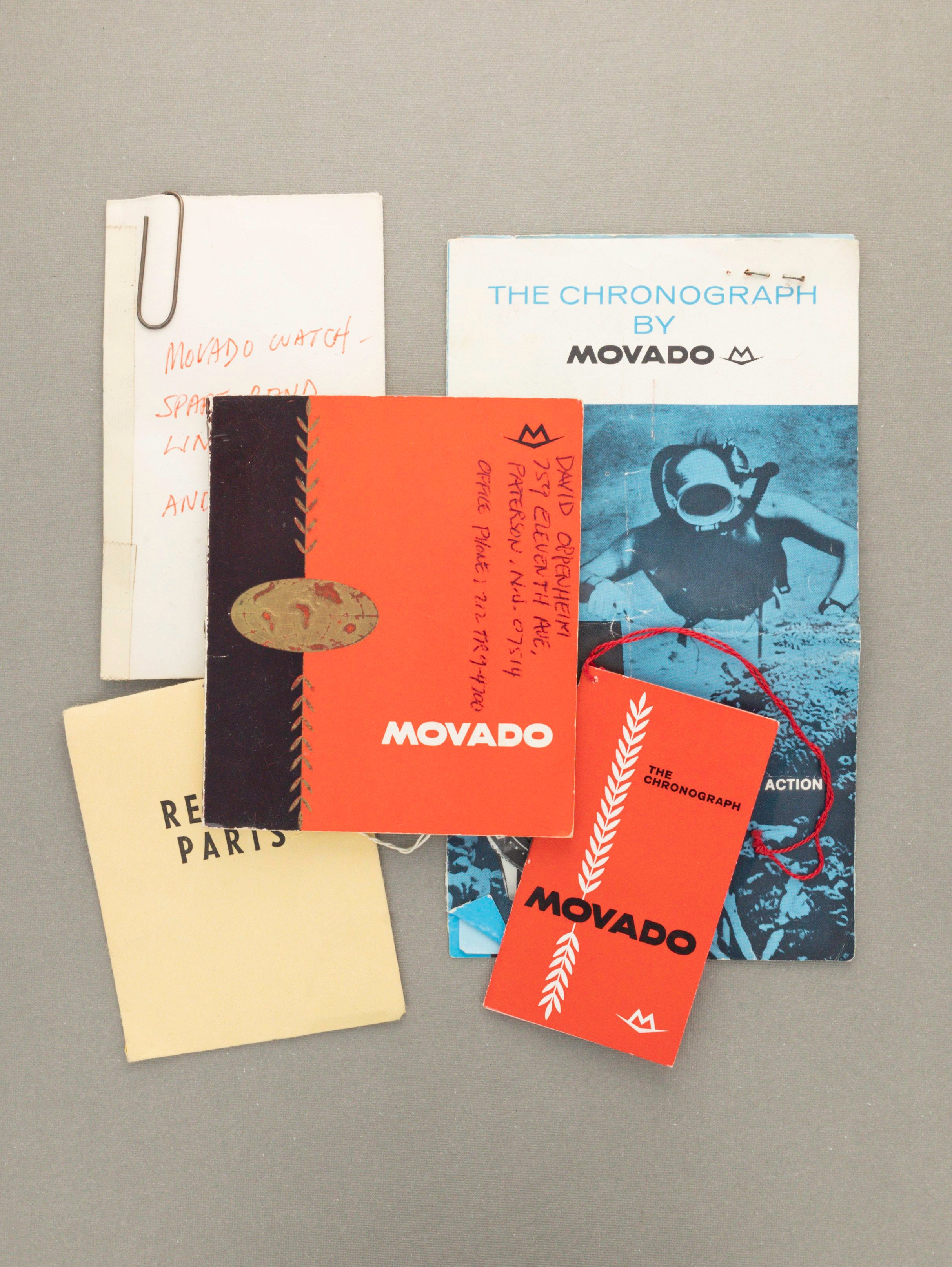 Movado Super Sub Sea Chronograph - Boxes & Papers