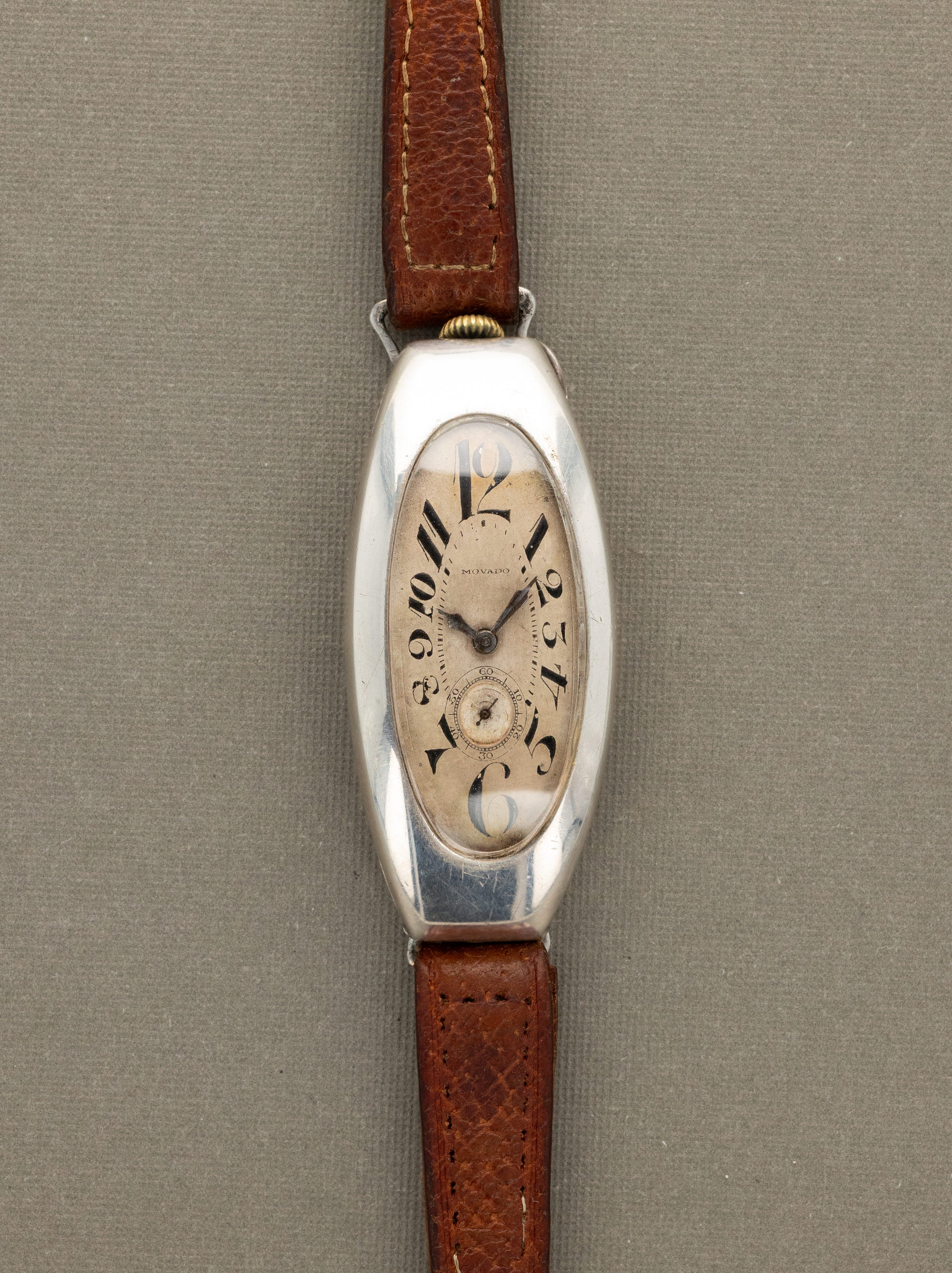 Movado Polyplan Ref. 4005 - Silver 'Exploding' Dial w/ Box