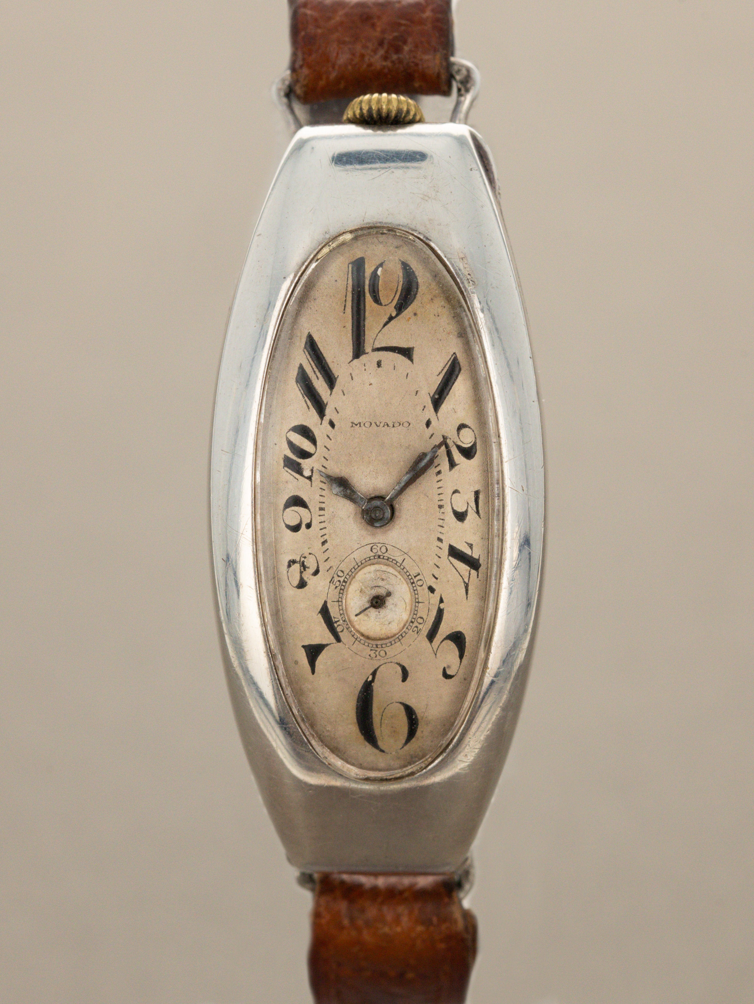 Movado Polyplan Ref. 4005 - Silver 'Exploding' Dial w/ Box