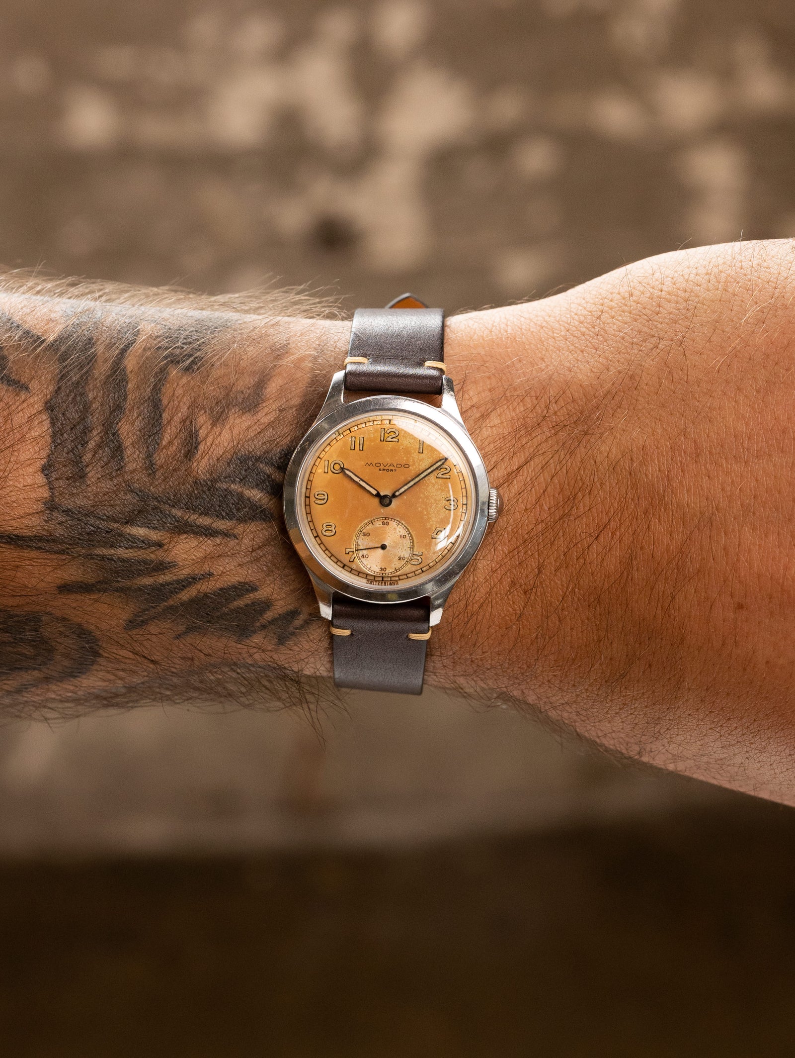 Movado Sport Ref. 18136 - Orange 'Tangerine' Tropical Dial