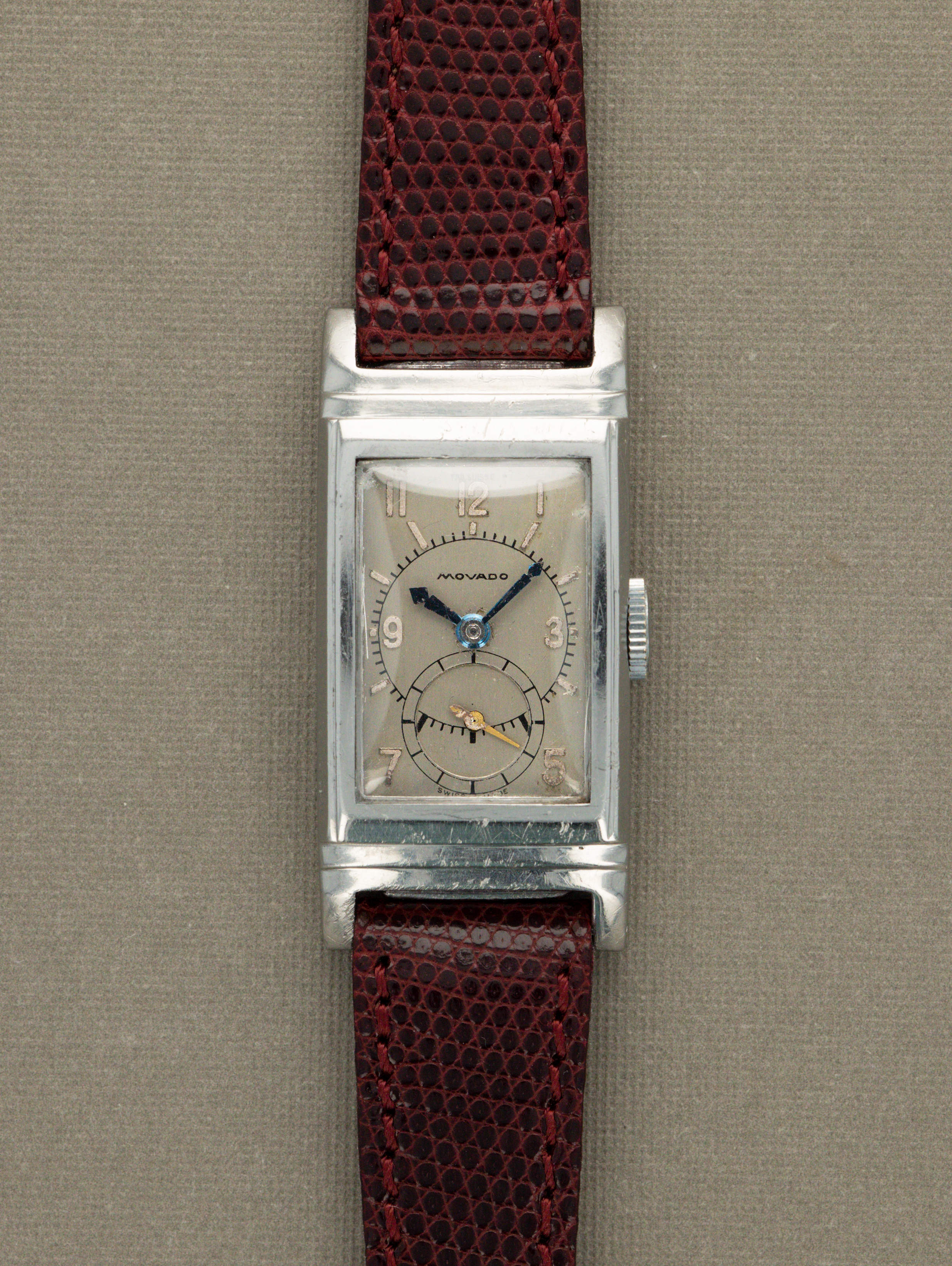 Movado Novoplan Ref. 12205 - Grey 'Fab Suisse' Dial