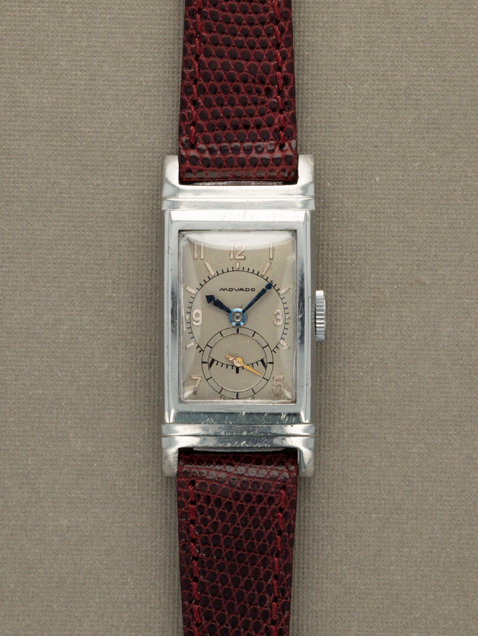Movado Novoplan Ref. 12205 - Grey 'Fab Suisse' Dial