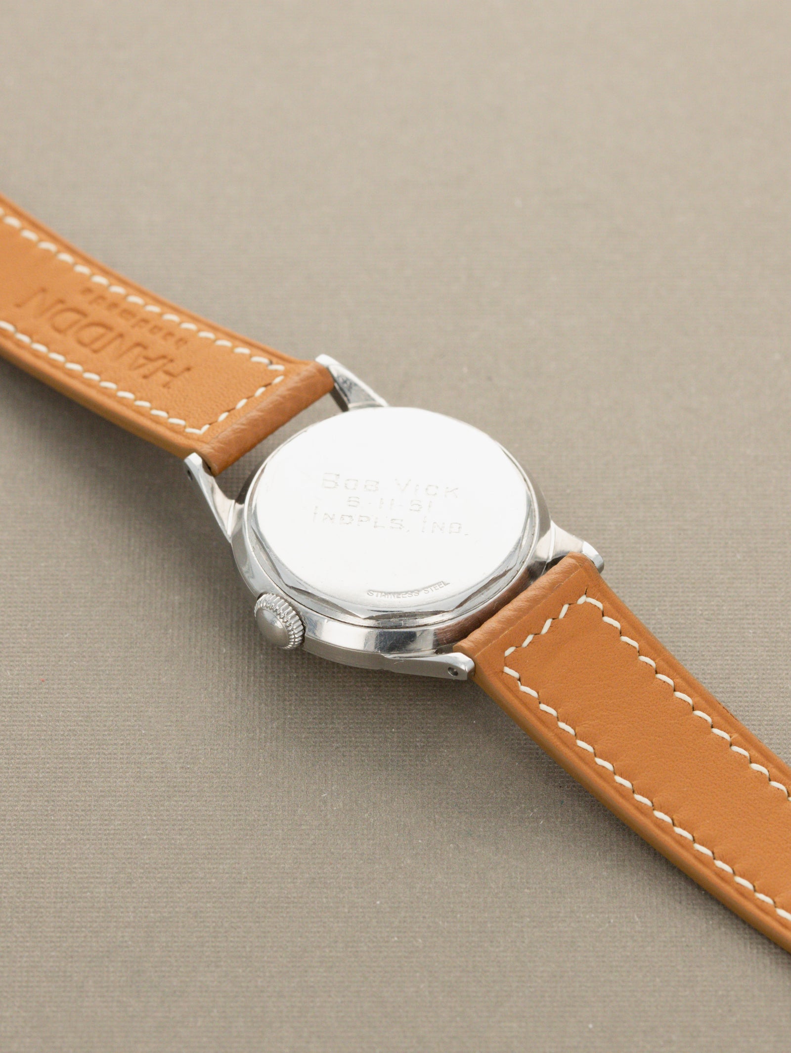 Movado 'Calatrava' Ref. 18610 - Orange 'Tangerine' Tropical Dial Unpolished