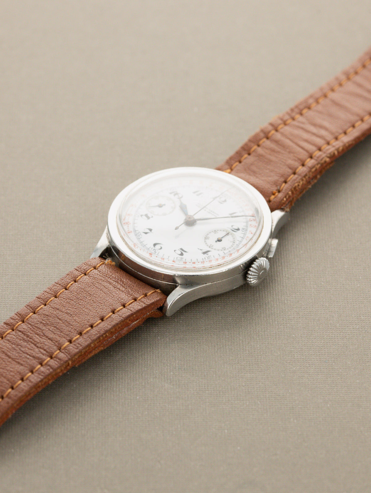 Ulysse Nardin Monopusher Chronograph - White 'Porcelain' Dial w/ Box & Papers