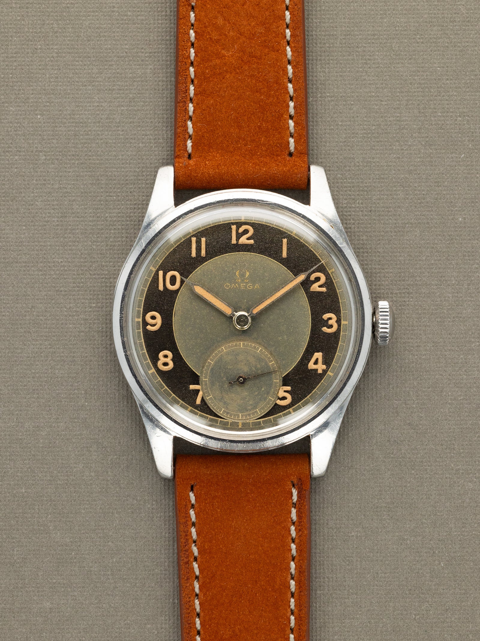 Omega '30T2' Ref. 2383-6 - Multi-Tone 'Sector Dial Unpolished