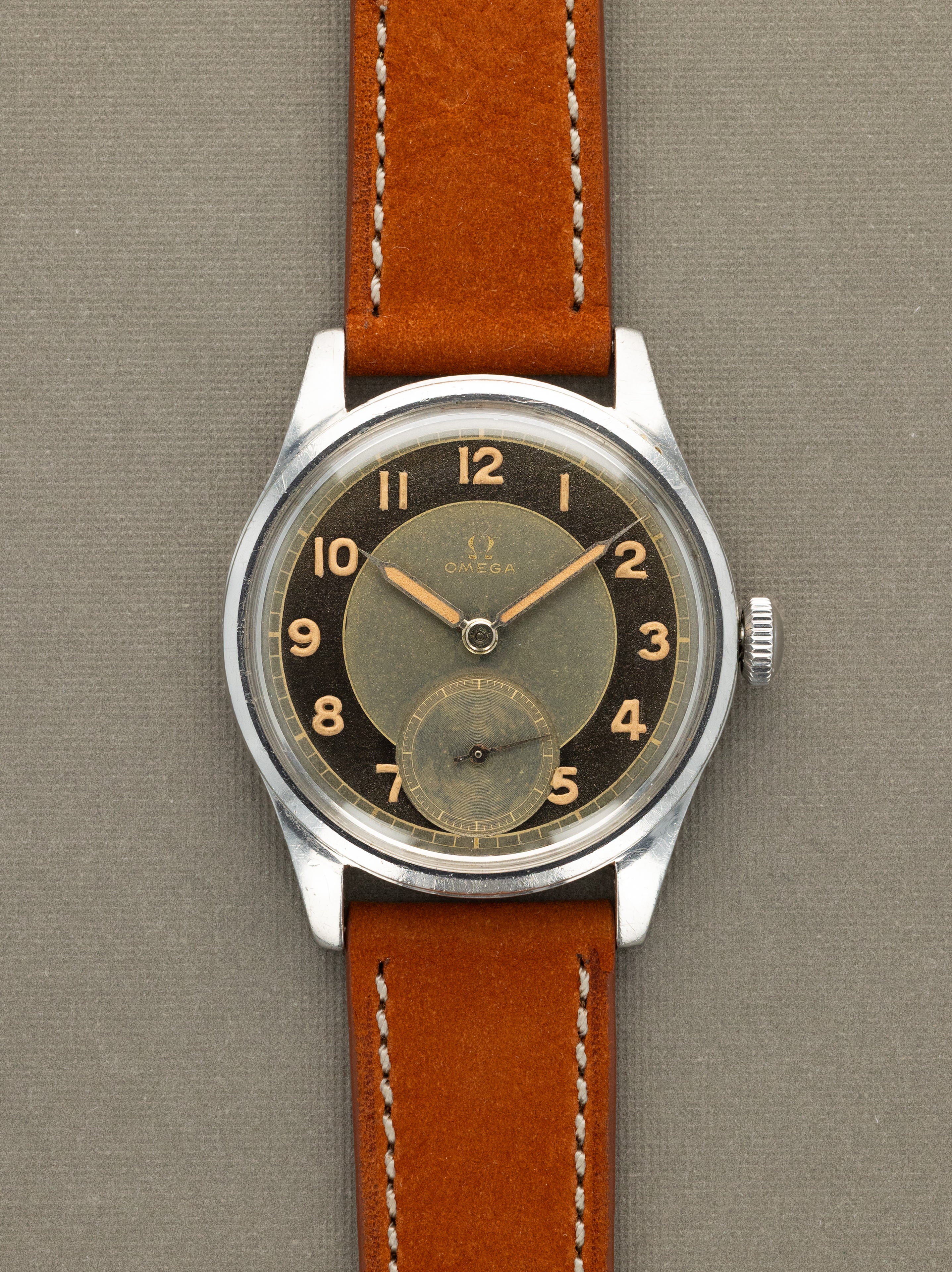 Omega '30T2' Ref. 2383-6 - Multi-Tone 'Sector Dial Unpolished