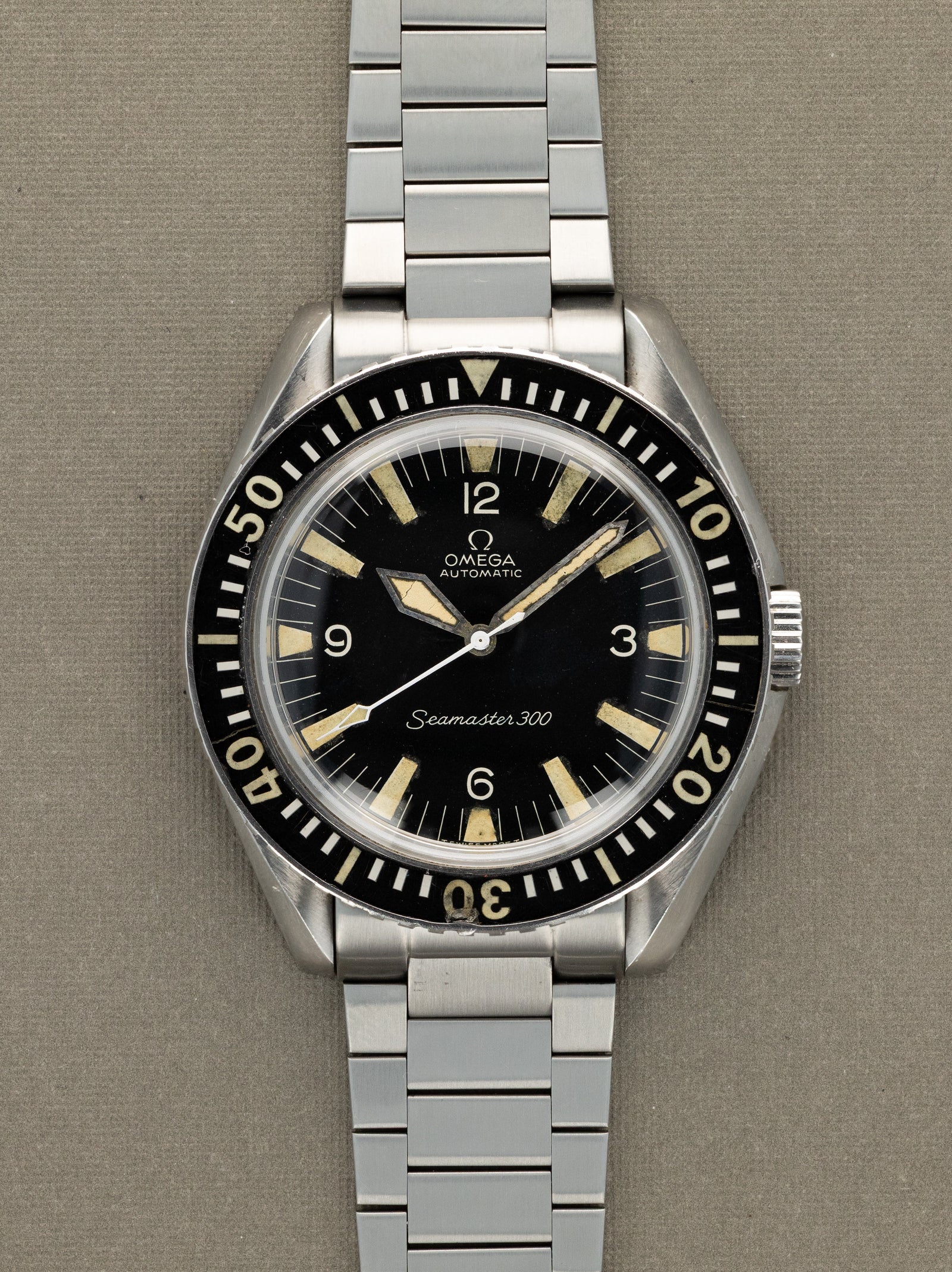 Omega Seamaster 300 Ref. 165.024 - Matte Black Dial