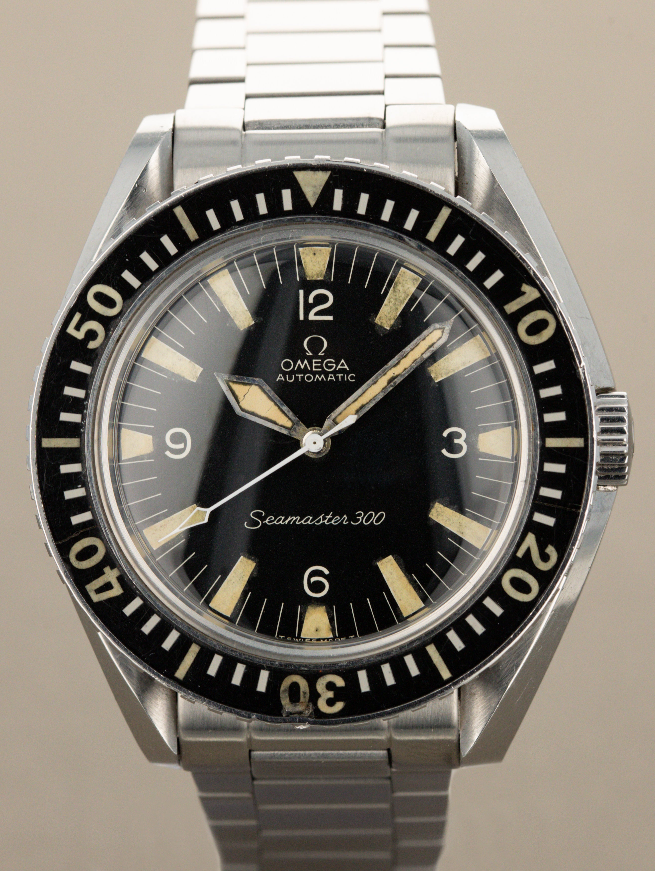 Omega Seamaster 300 Ref. 165.024 - Matte Black Dial