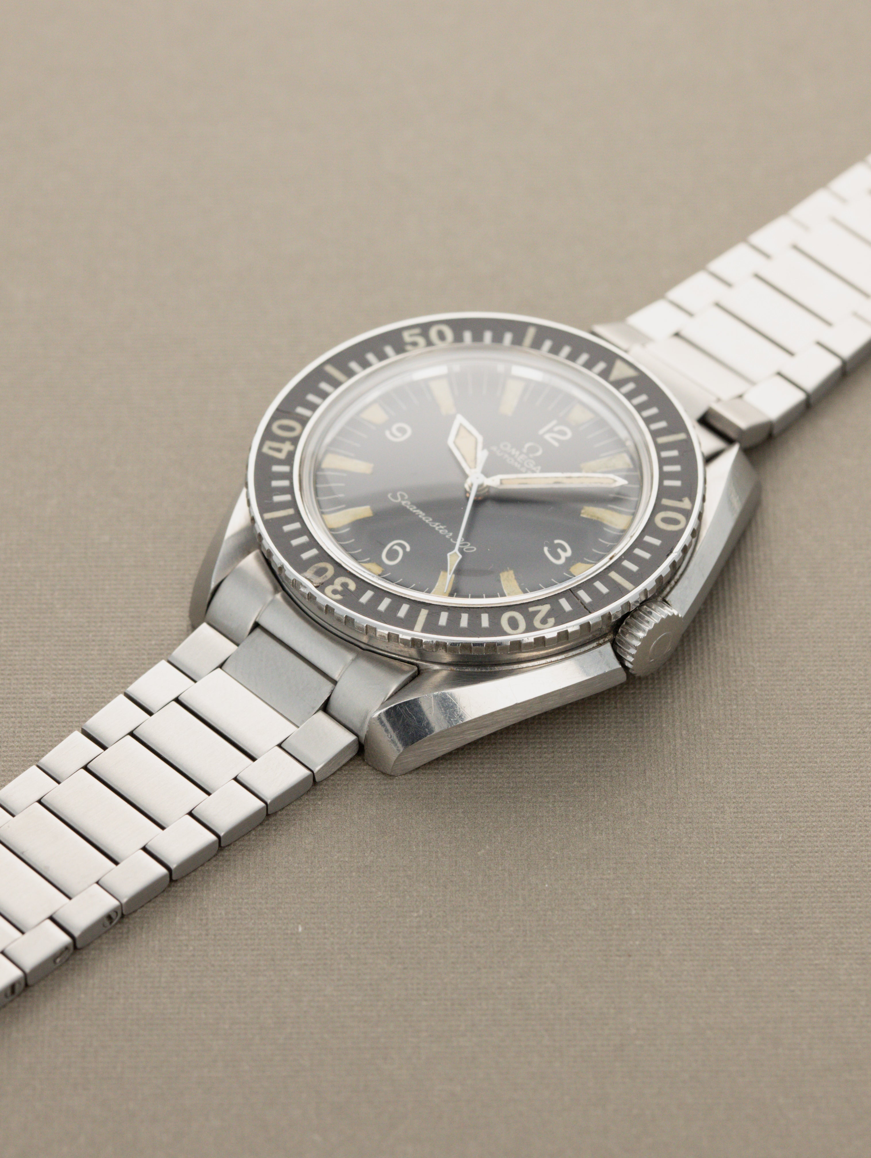Omega Seamaster 300 Ref. 165.024 - Matte Black Dial