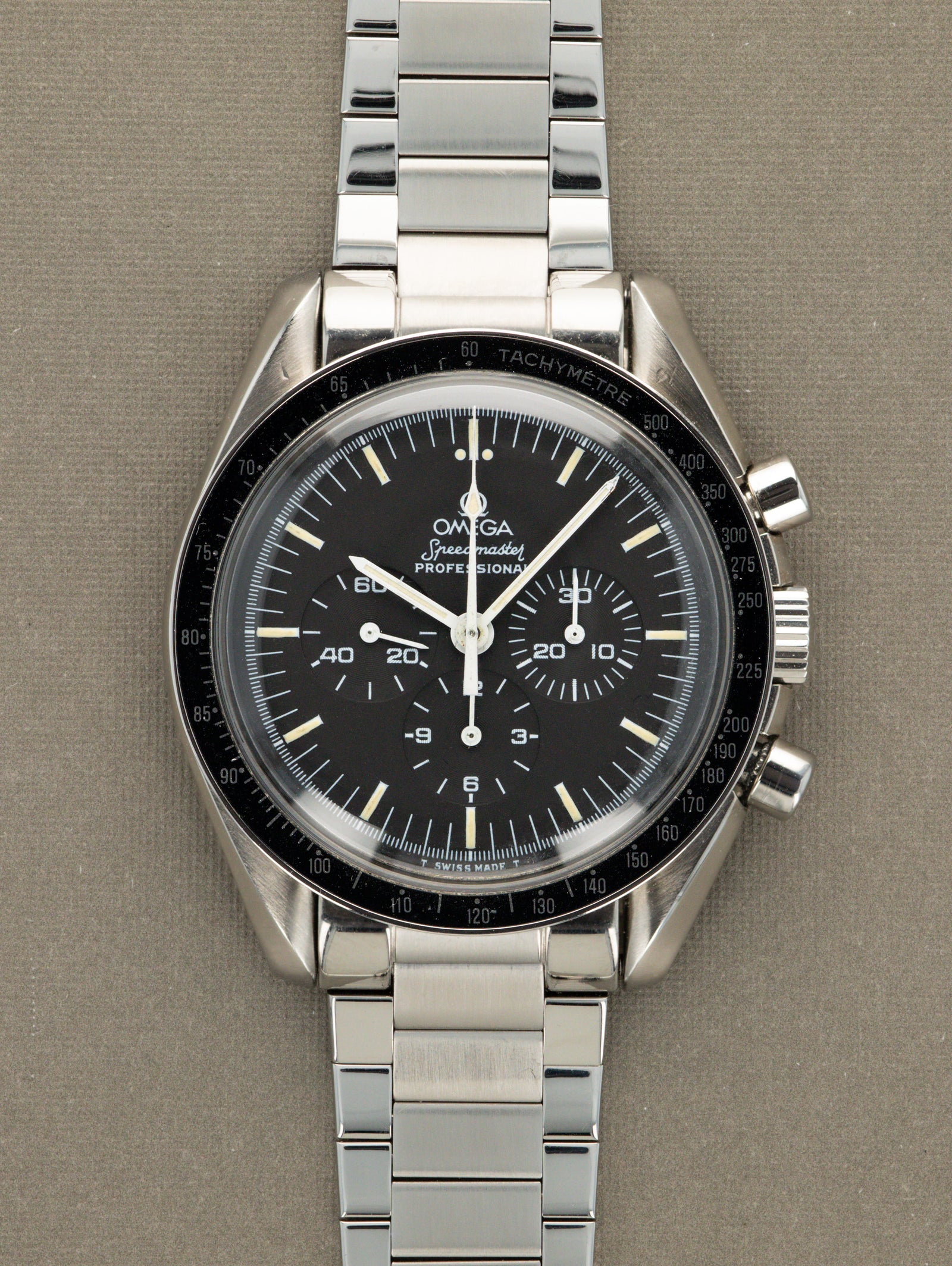 Omega Speedmaster Ref. 145.022 - Matte Black Tritium Dial