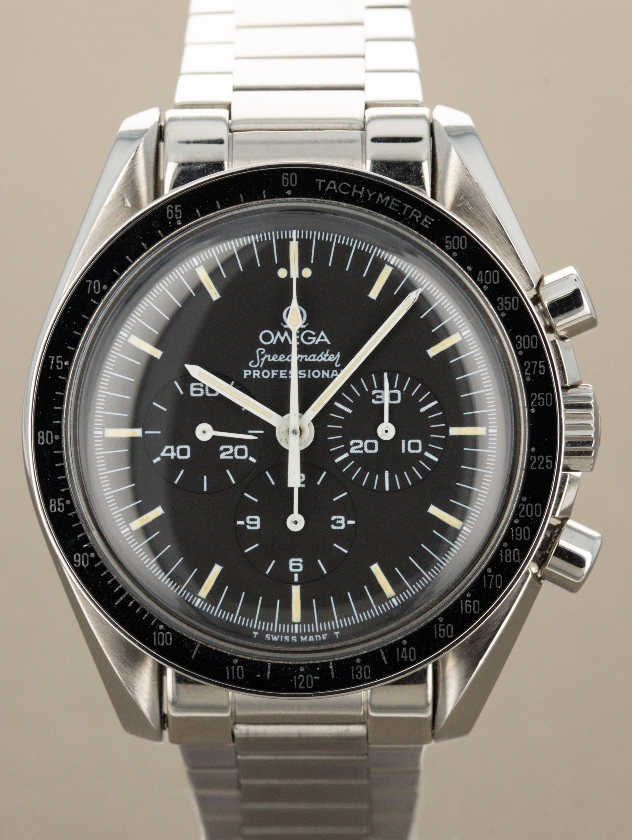 Omega Speedmaster Ref. 145.022 - Matte Black Tritium Dial