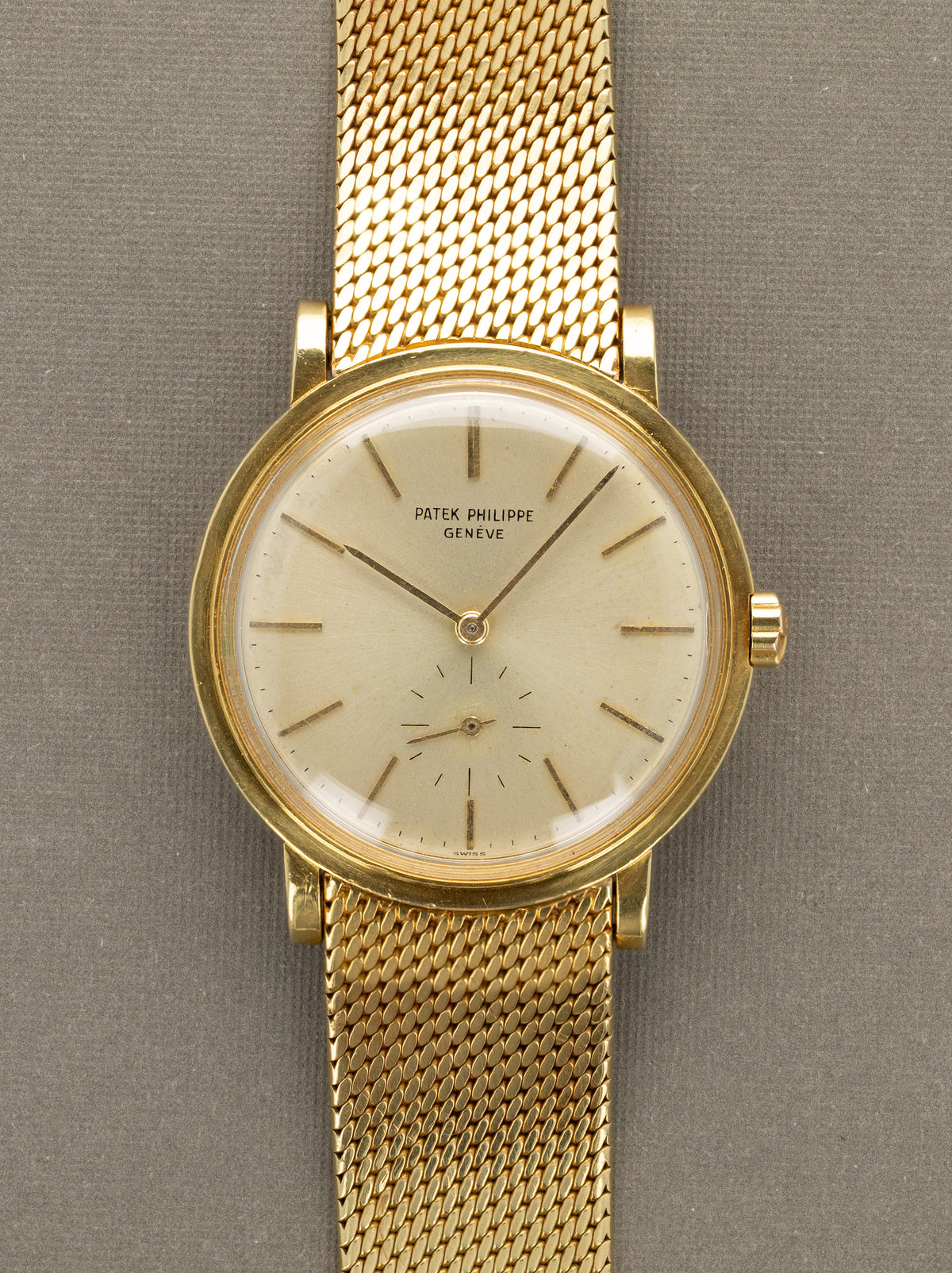 Patek Philippe Calatrava Ref. 3429/1J - Sunburst Silver Dial