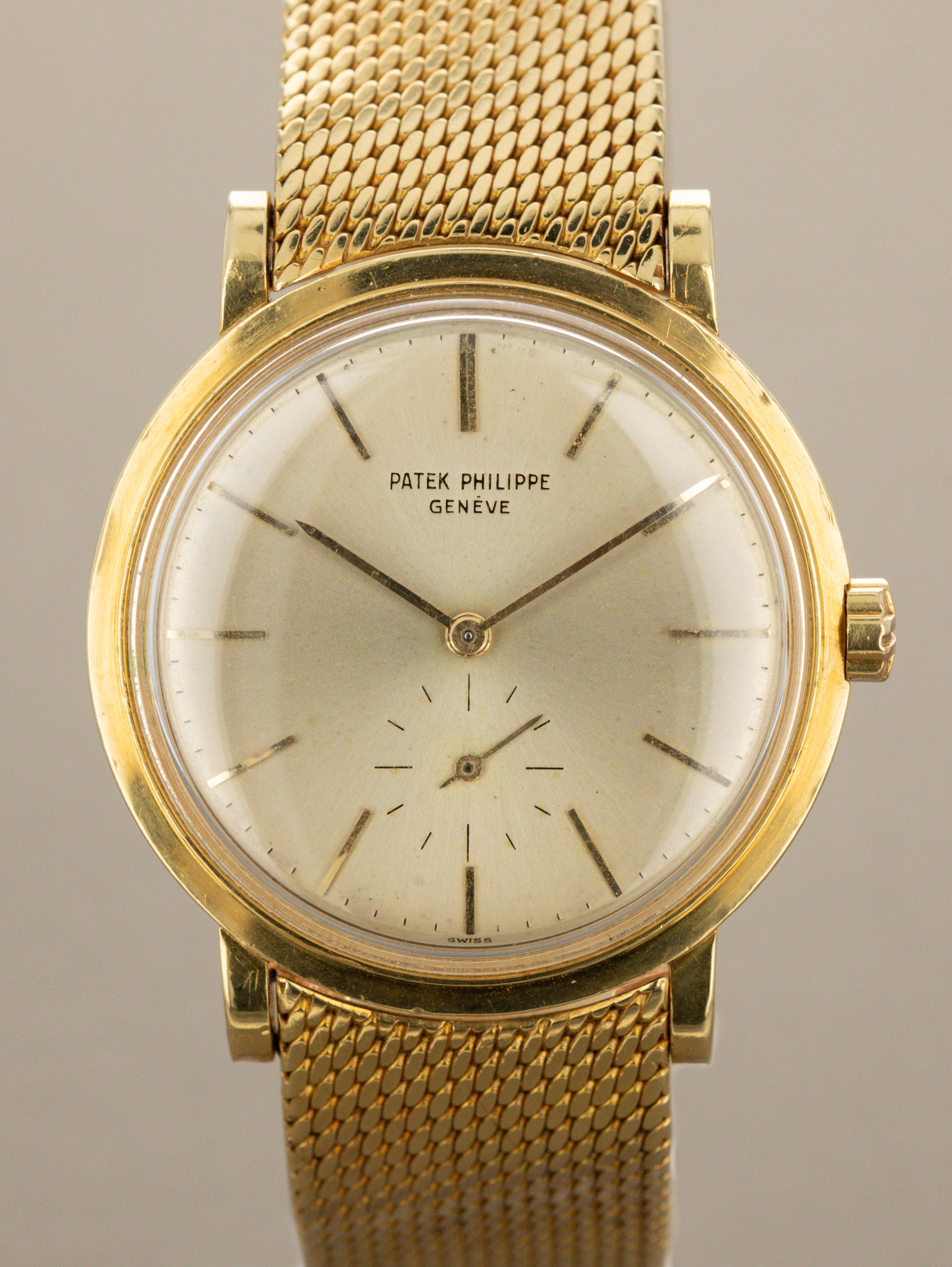 Patek Philippe Calatrava Ref. 3429/1J - Sunburst Silver Dial