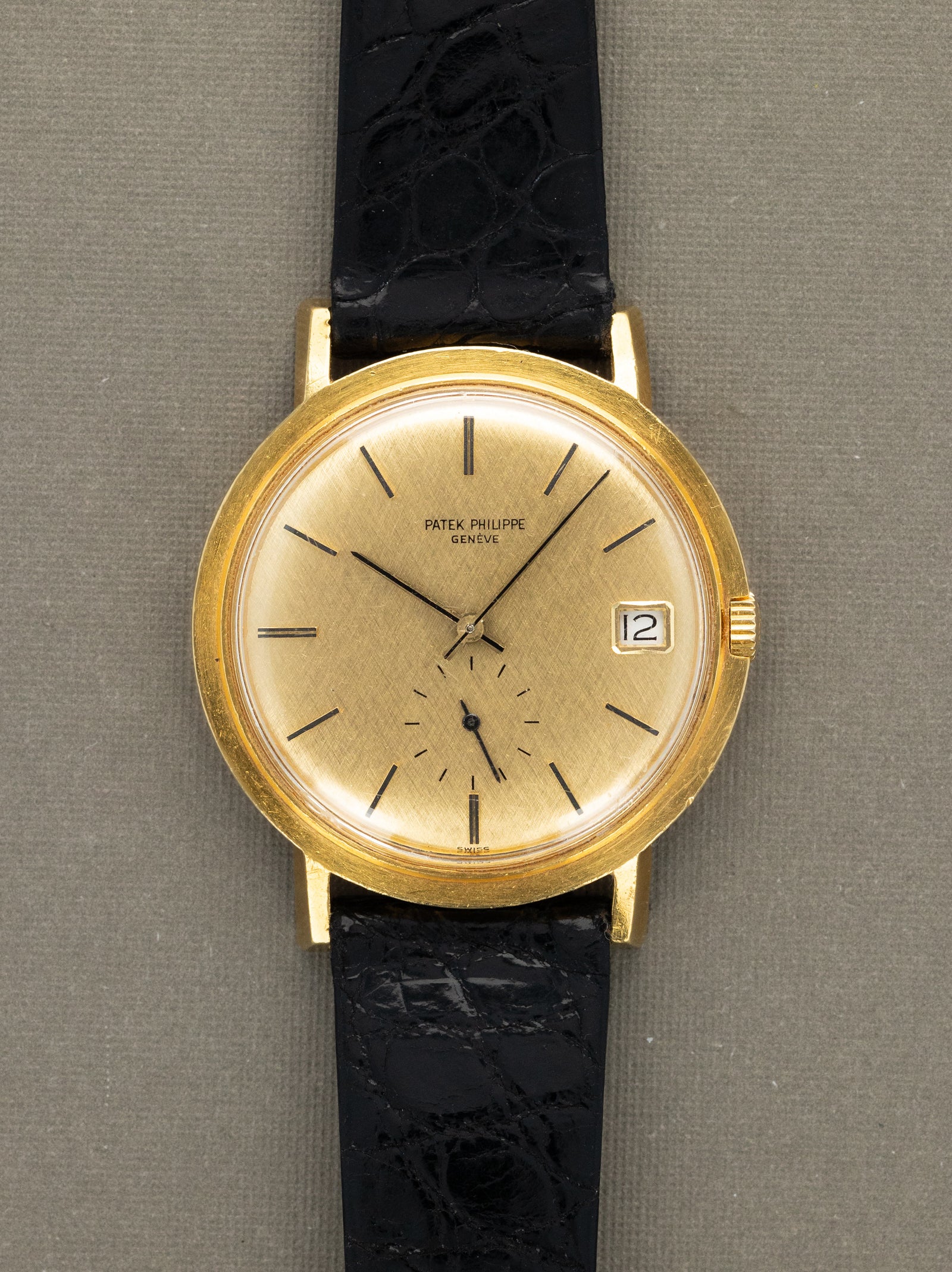 Patek Philippe Calatrava Ref. 3541J - Champagne 'Linen' Dial Unpolished
