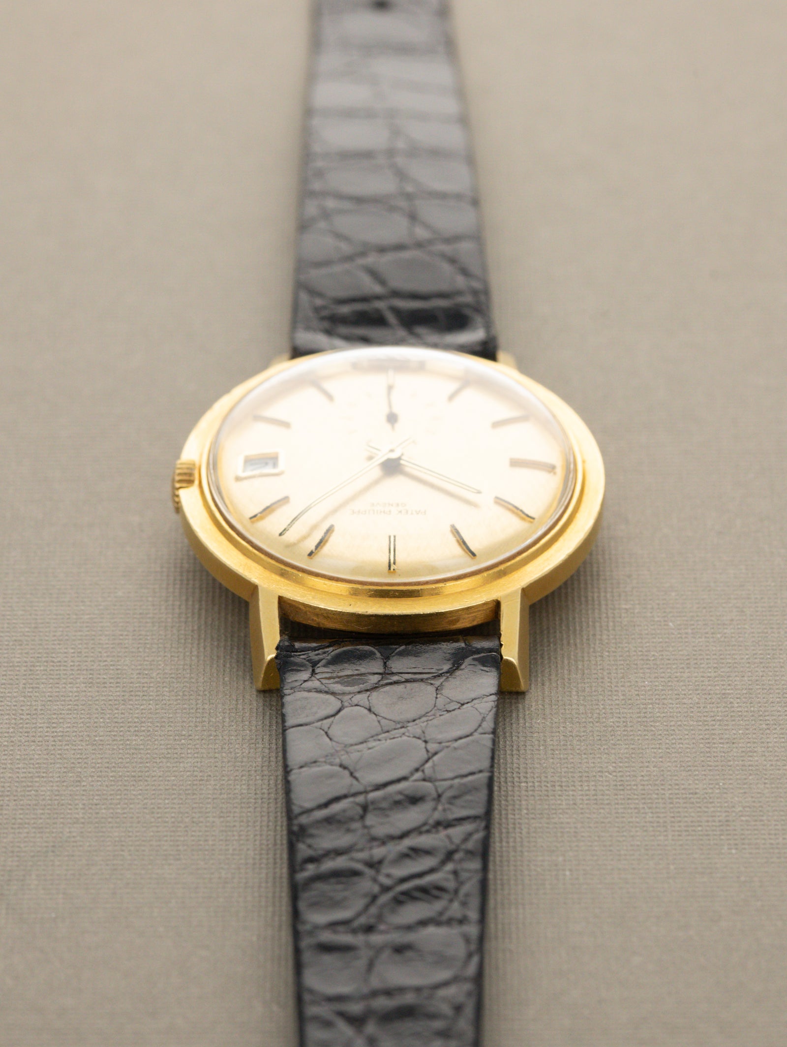 Patek Philippe Calatrava Ref. 3541J - Champagne 'Linen' Dial Unpolished