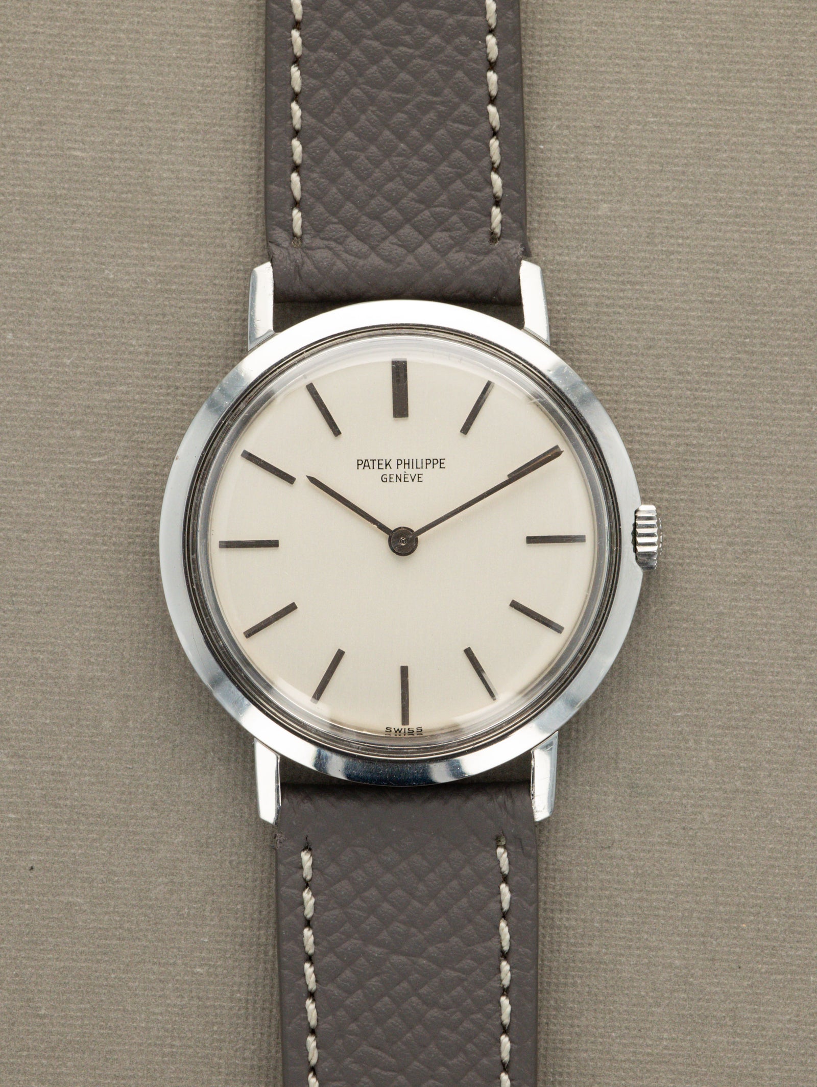 Patek Philippe Calatrava Ref. 3509 - Satin Silver Dial