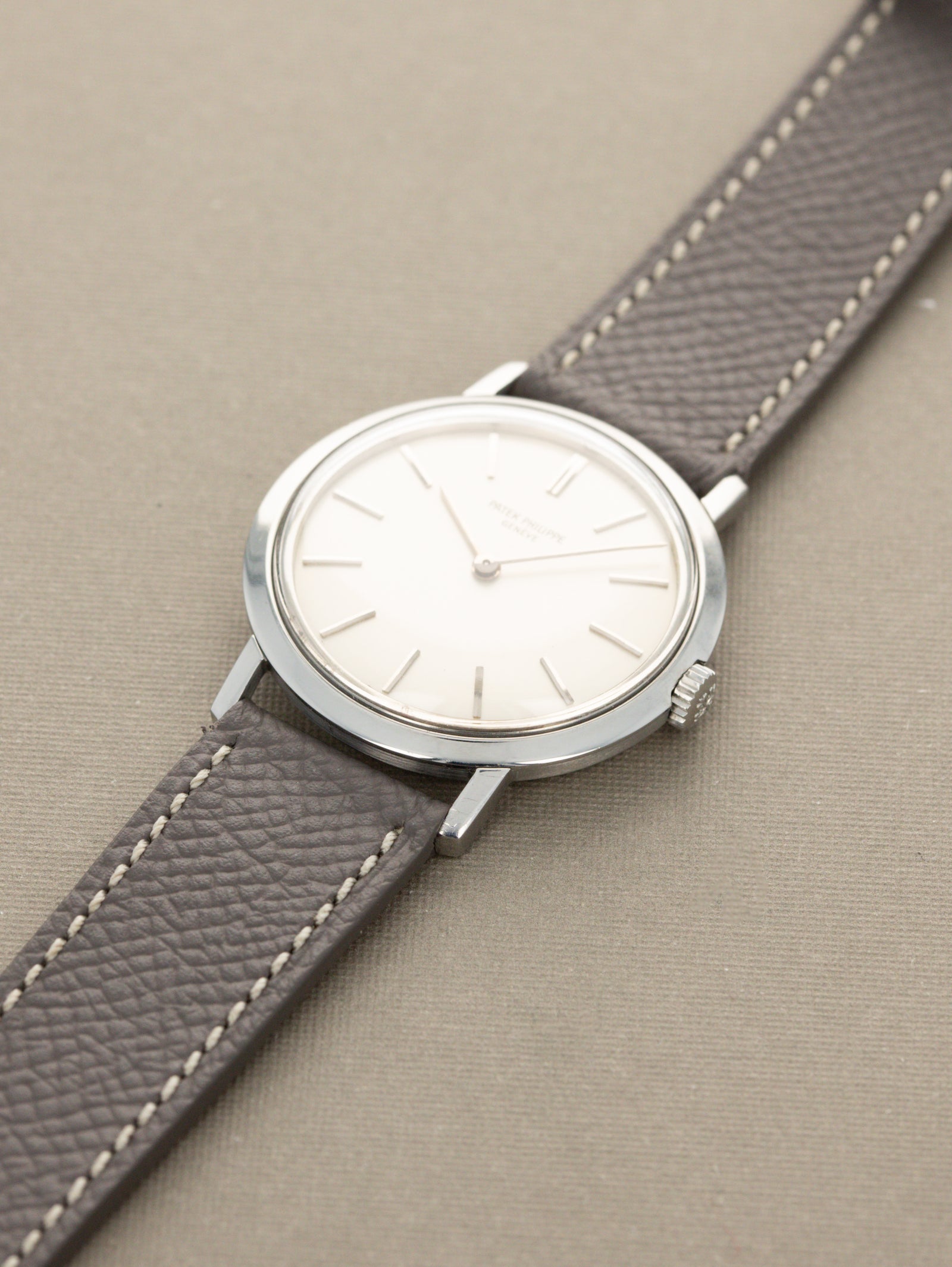 Patek Philippe Calatrava Ref. 3509 - Satin Silver Dial