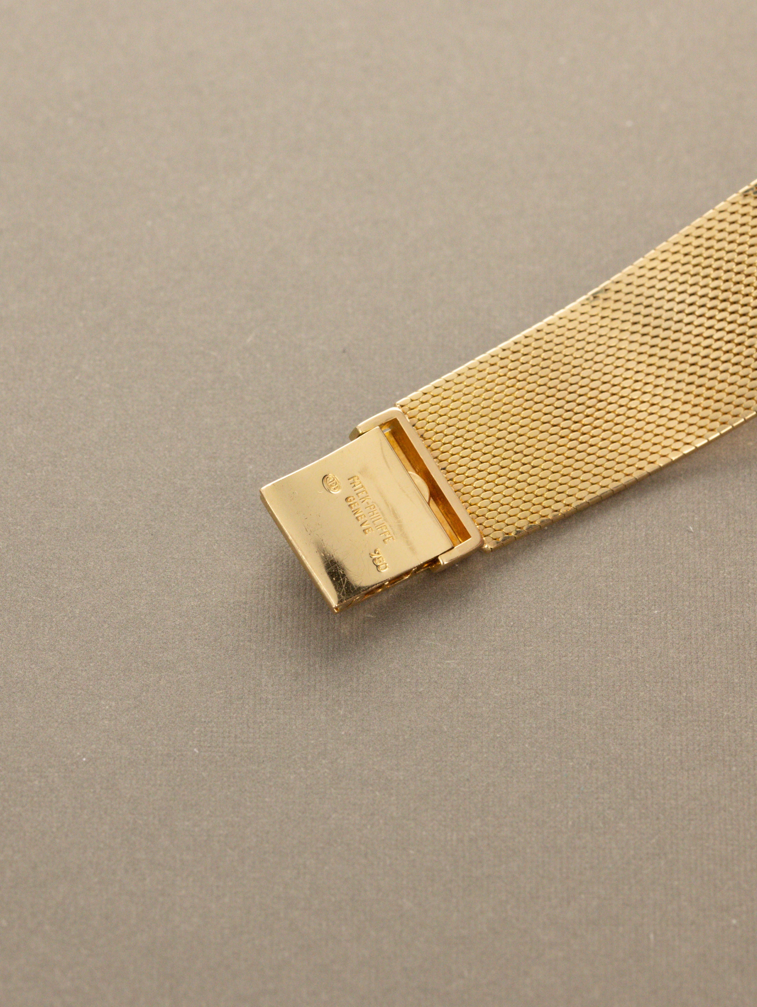 Patek Philippe Yellow Gold Rectangular Dress Watch - 'Cartier' Dial w/ Extract