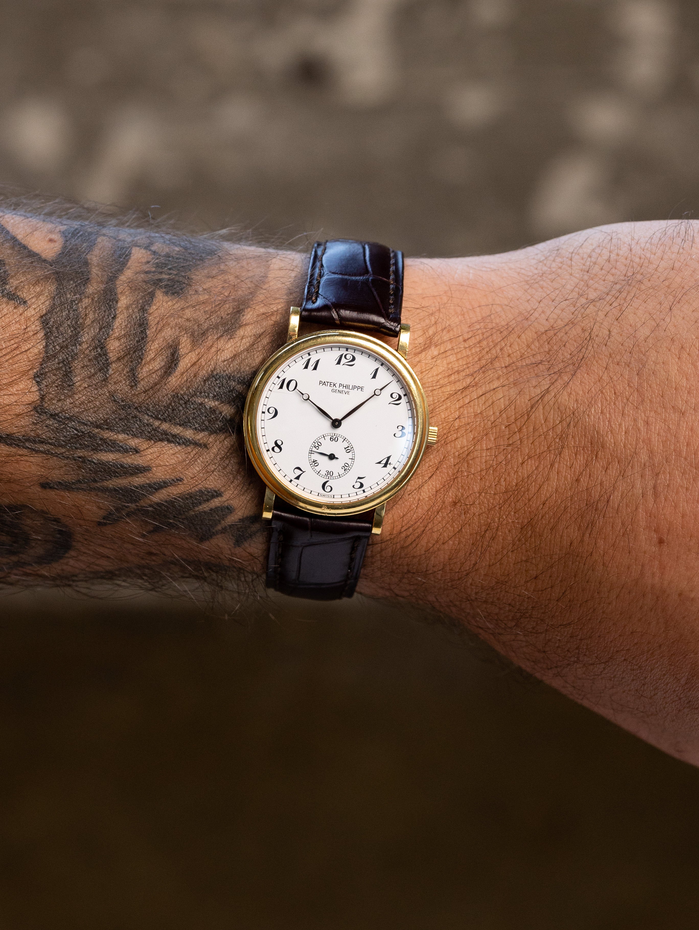 Patek Philippe Calatrava Ref. 5022J - White Porcelain 'Breguet' Dial w/ Box & Papers