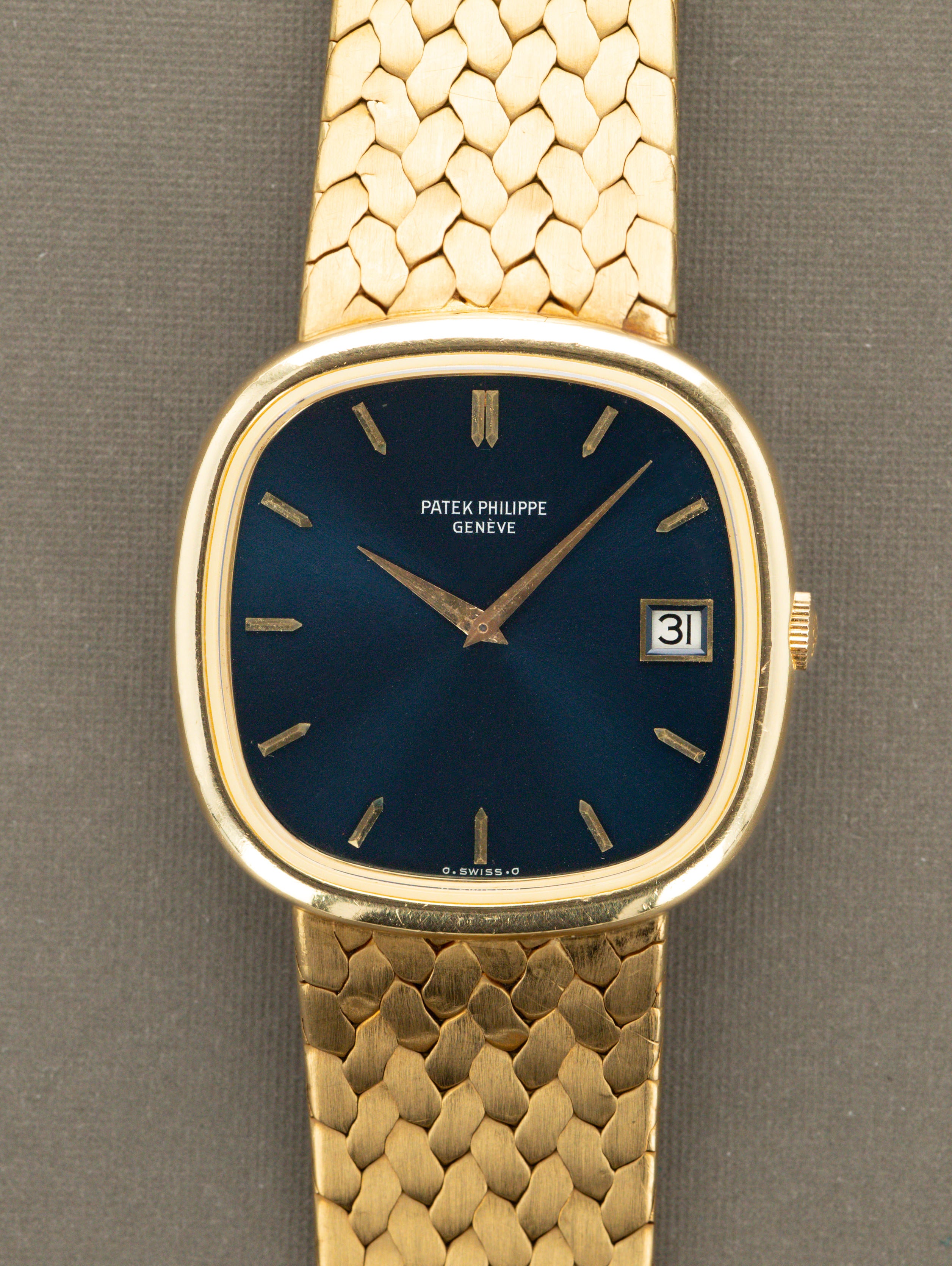 Patek Philippe Ellipse 'TV' Ref. 3604-1J - Sunburst Blue 'Sigma' Dial