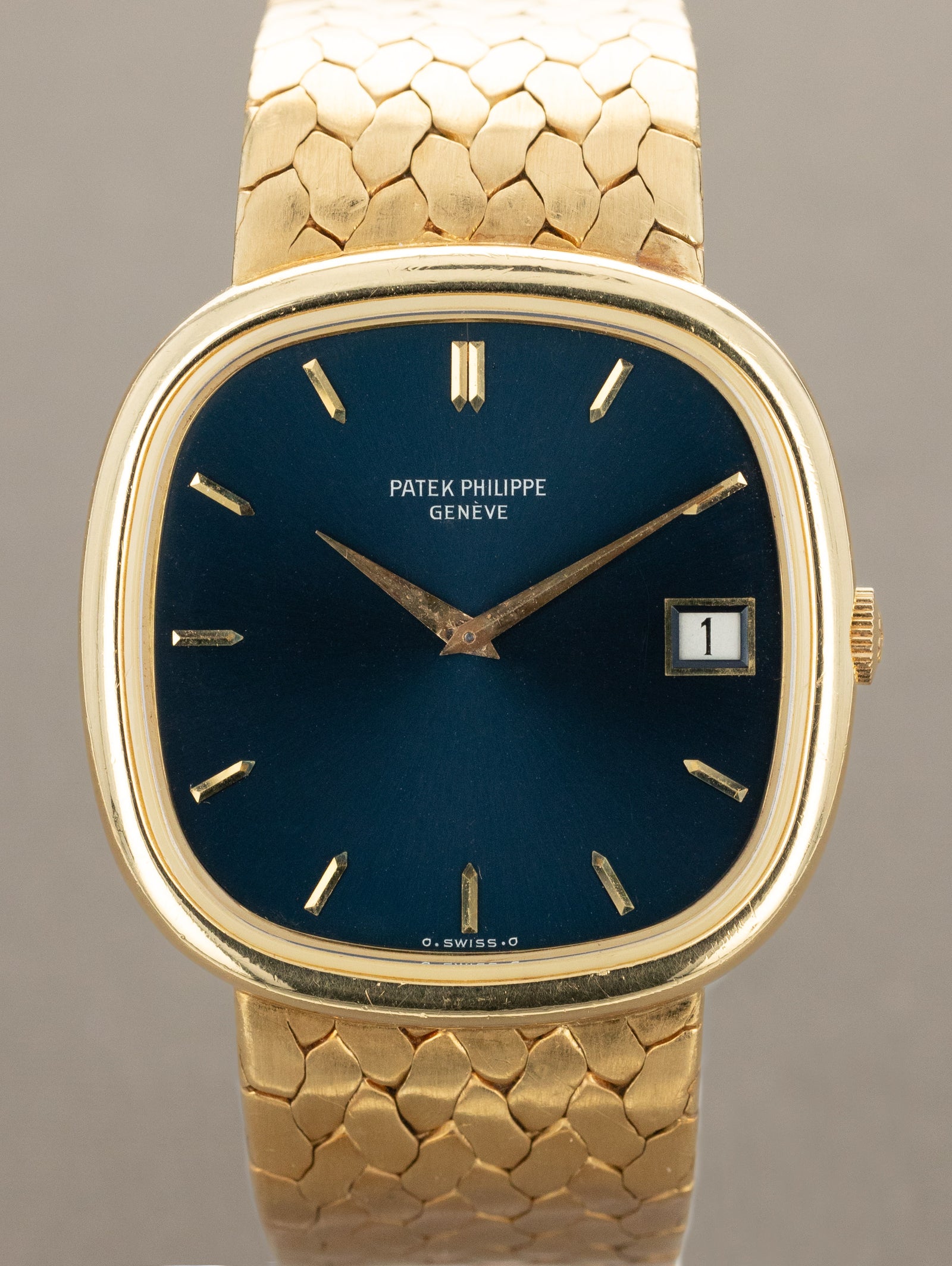 Patek Philippe Ellipse 'TV' Ref. 3604-1J - Sunburst Blue 'Sigma' Dial