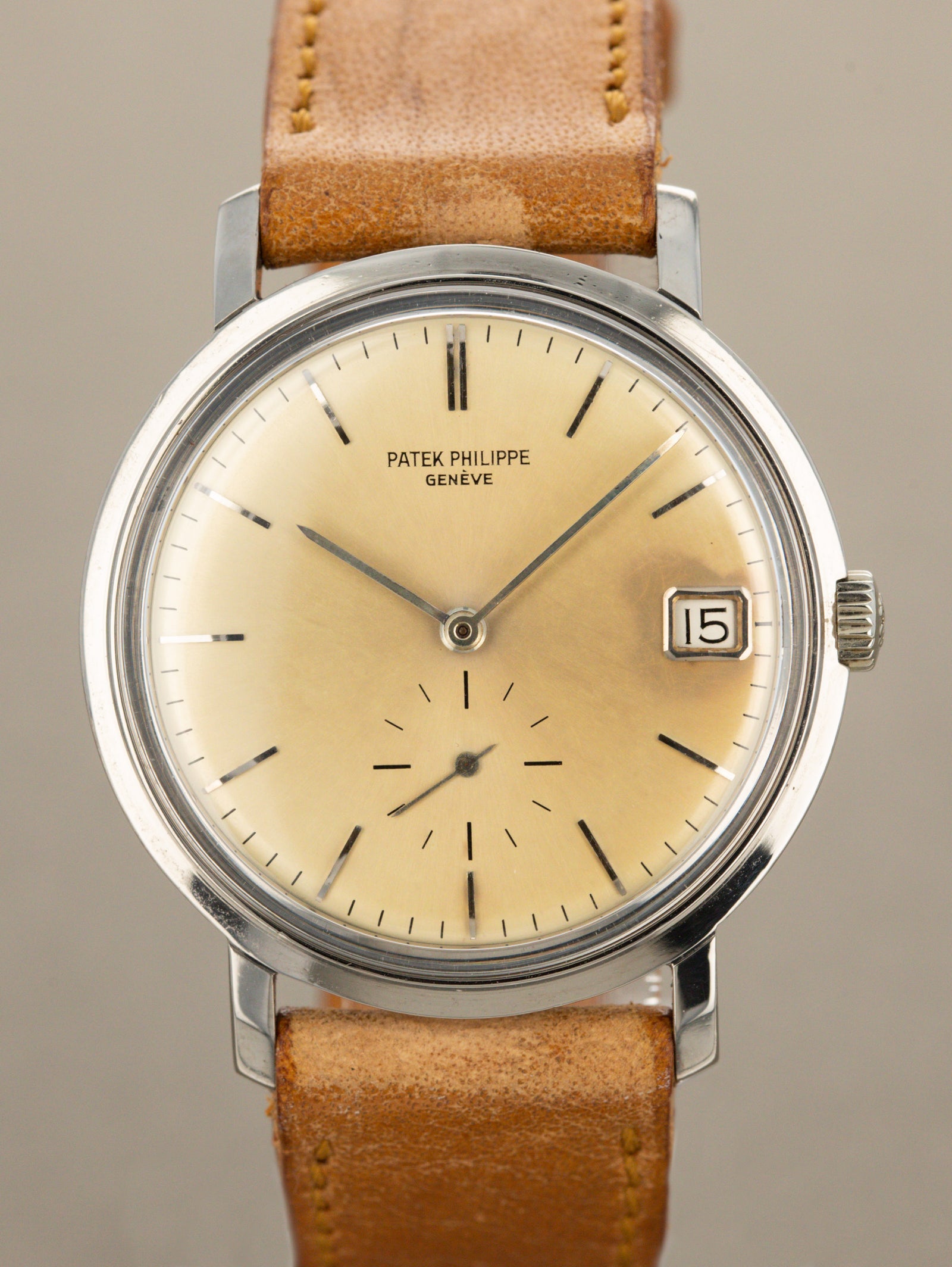 Patek Philippe Calatrava Ref. 3445G - Patinated Dial