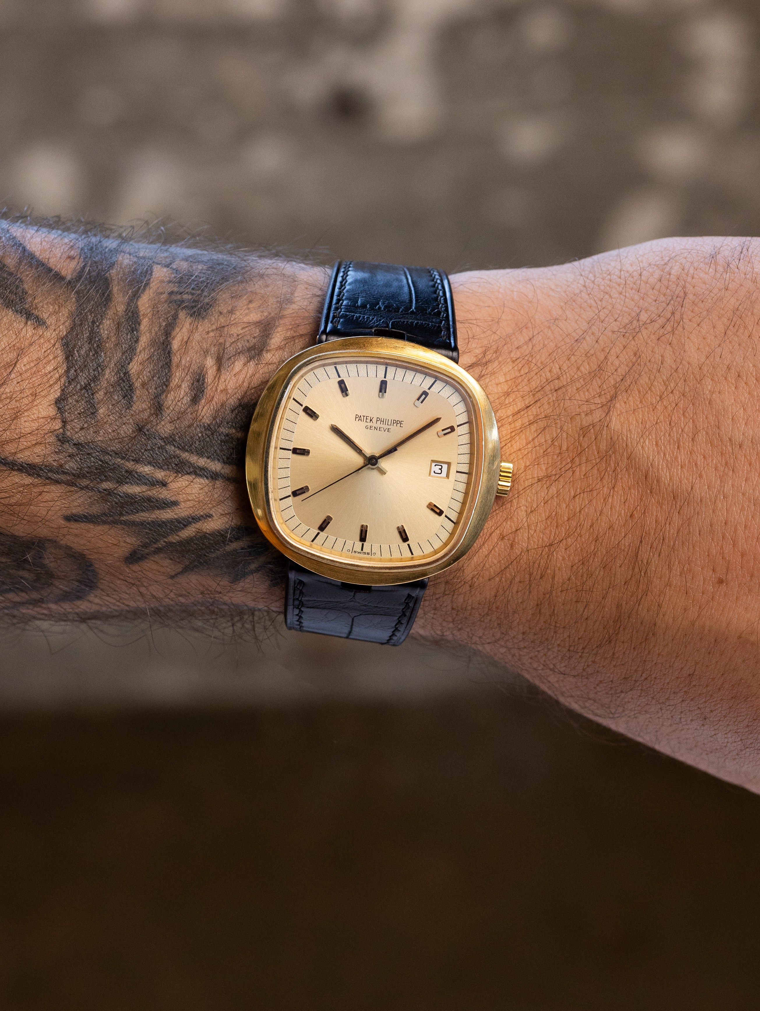 Patek Philippe Beta 21 Ref. 3597 - Sunburst Champagne 'Sigma' Dial