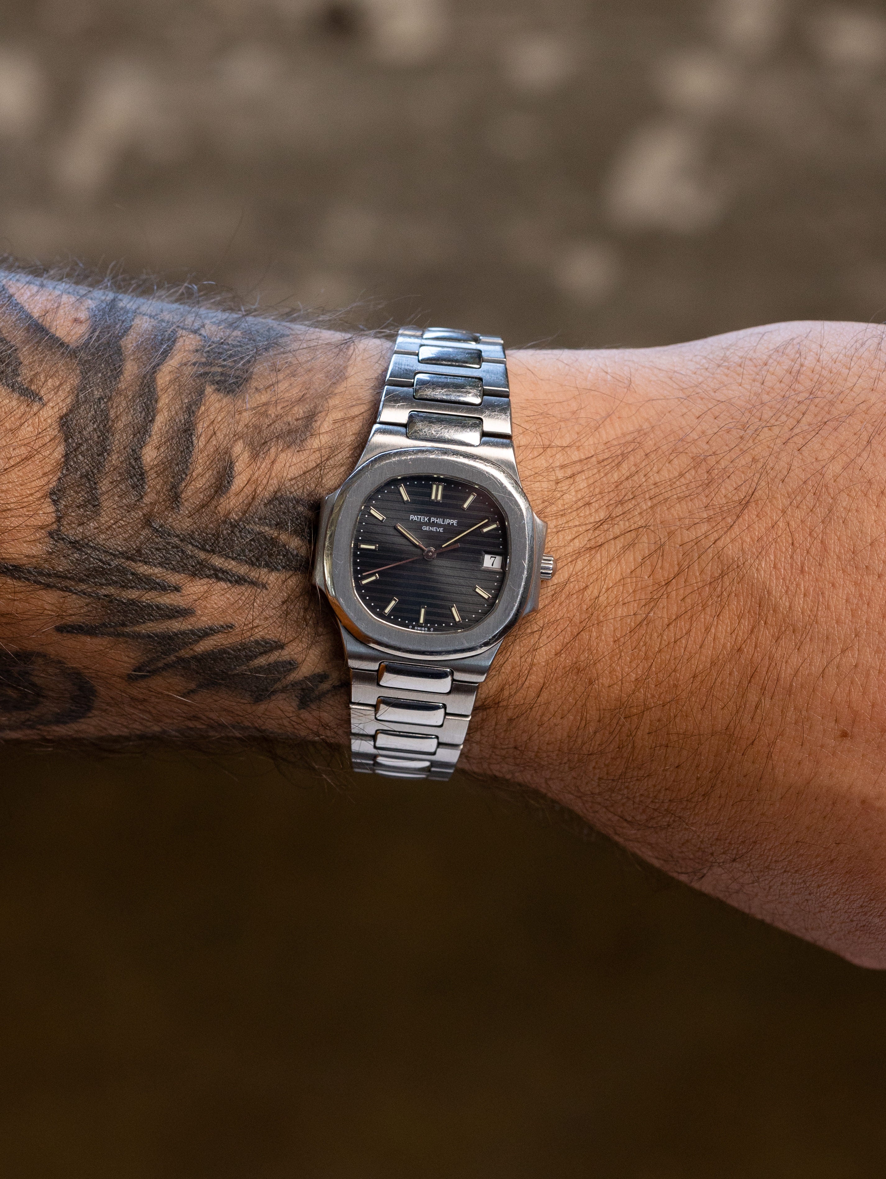 Patek Philippe Nautilus 'Ladies' Ref. 3900/1A - Blue 'Teak' Dial