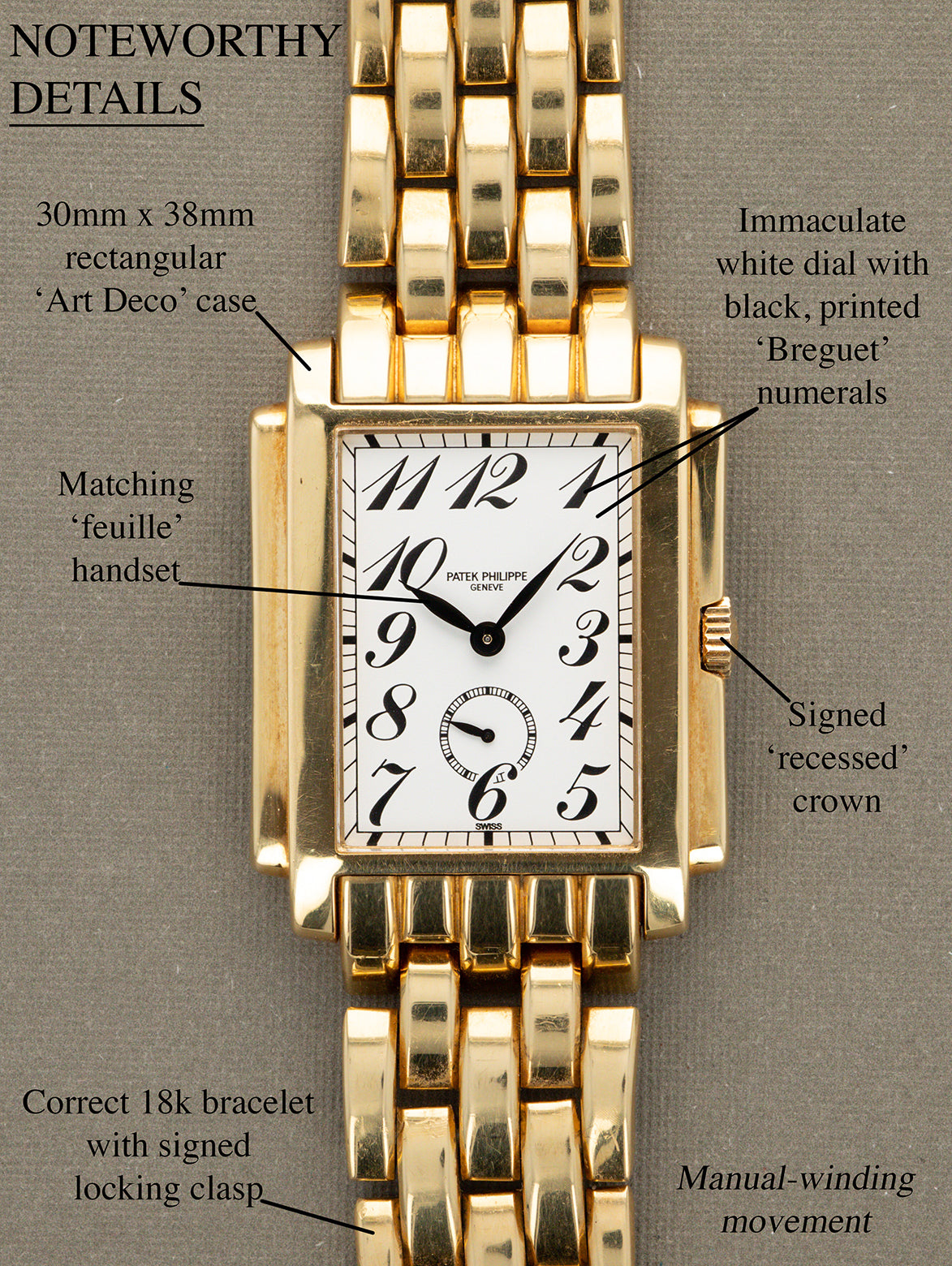 Patek Philippe Gondolo Ref. 5024/1J - White 'Breguet' Dial
