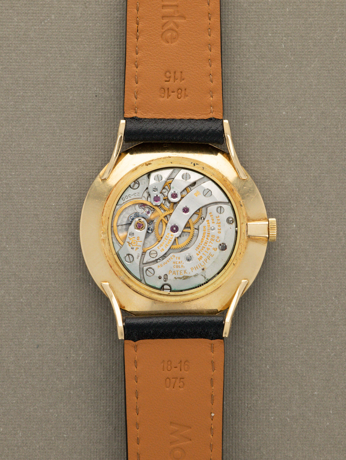 Patek Philippe Calatrava Ref. 3484 - 'Brushed' Champagne 'Tiffany & Co.' Dial w/ Extract
