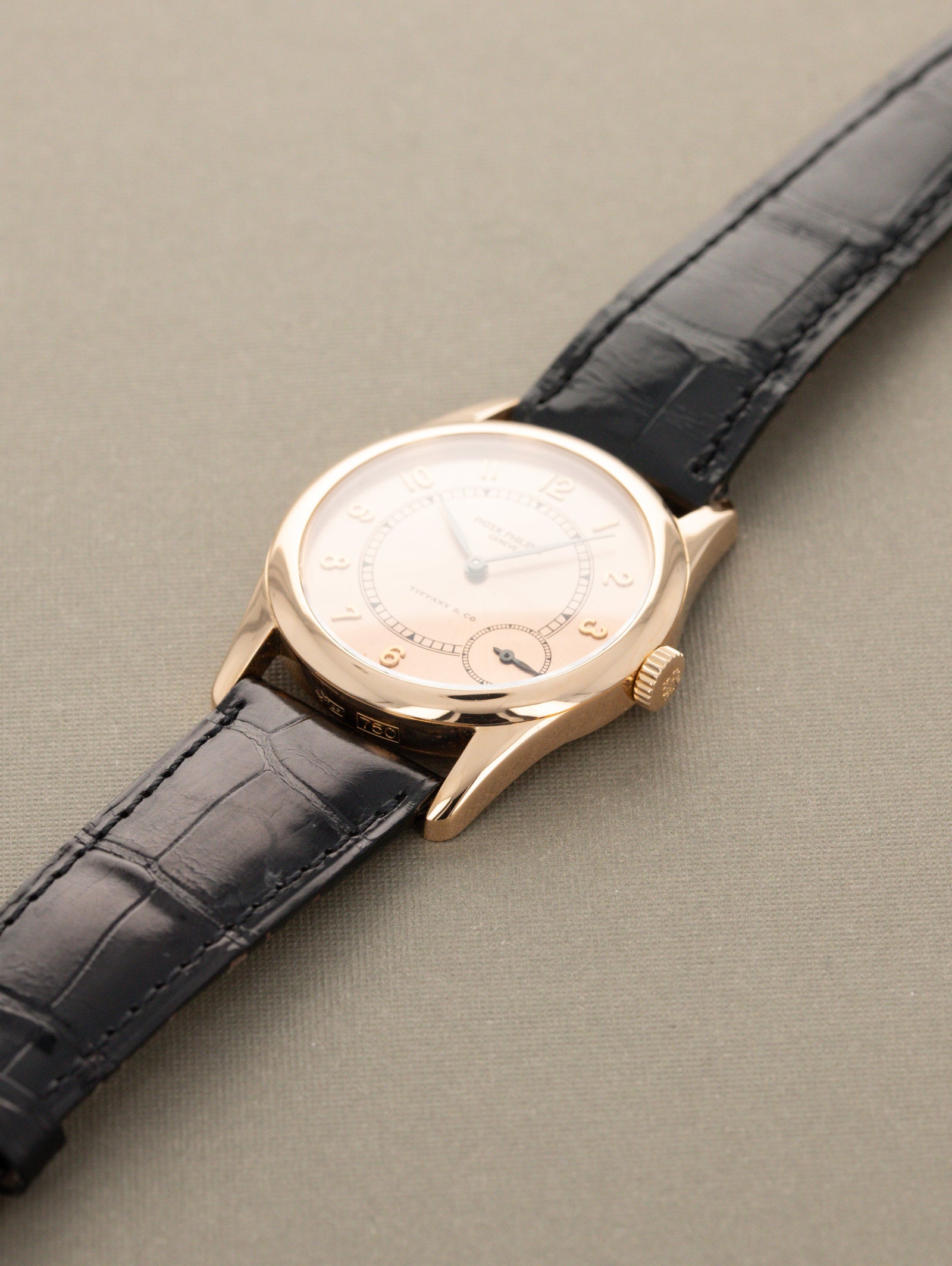 Patek Philippe Calatrava Ref. 5000R - Sunburst Pink 'Tiffany & Co.' Dial Box & Papers