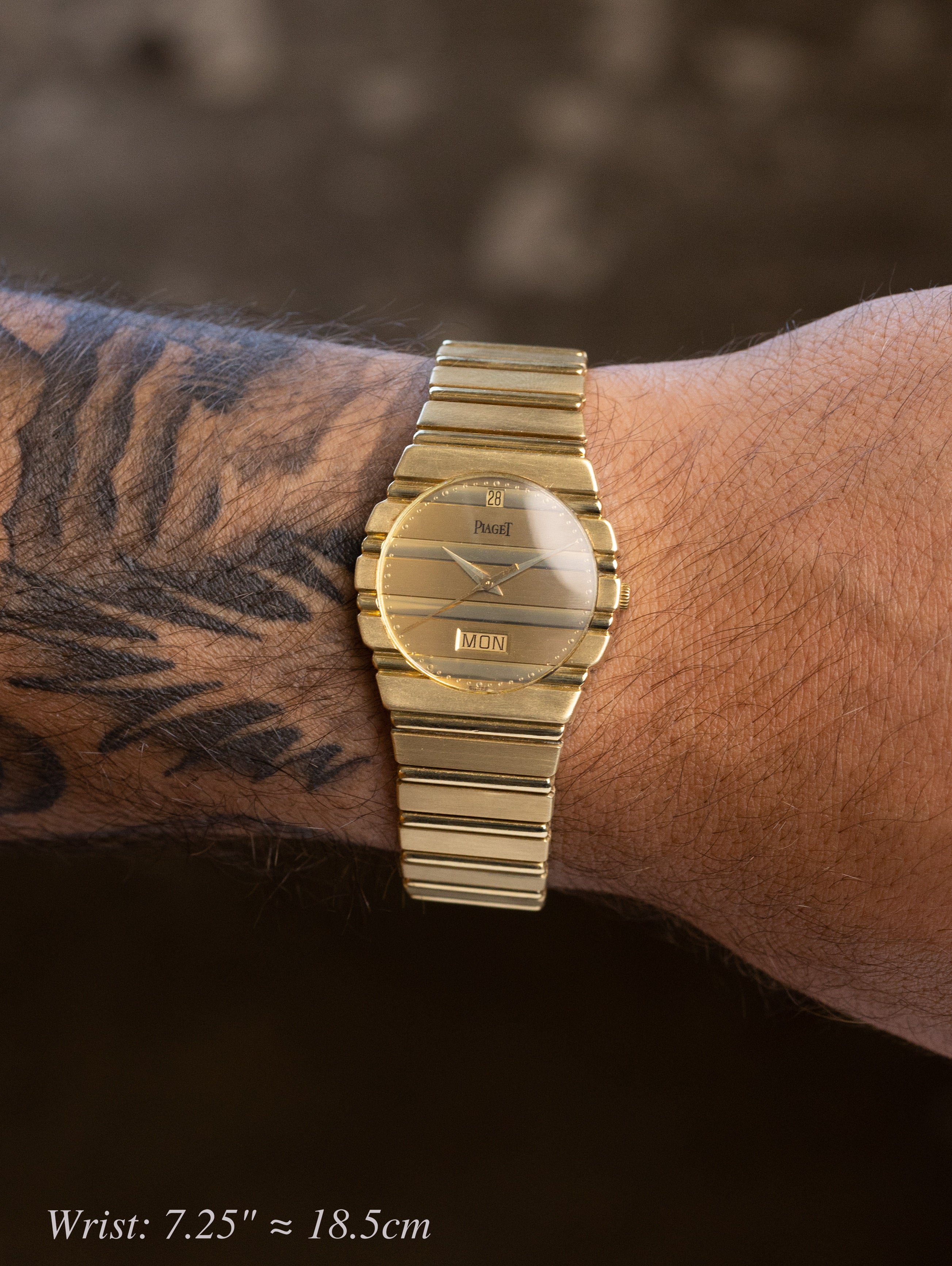 Piaget Polo Day Date Ref. 15562 C 701 - Unpolished