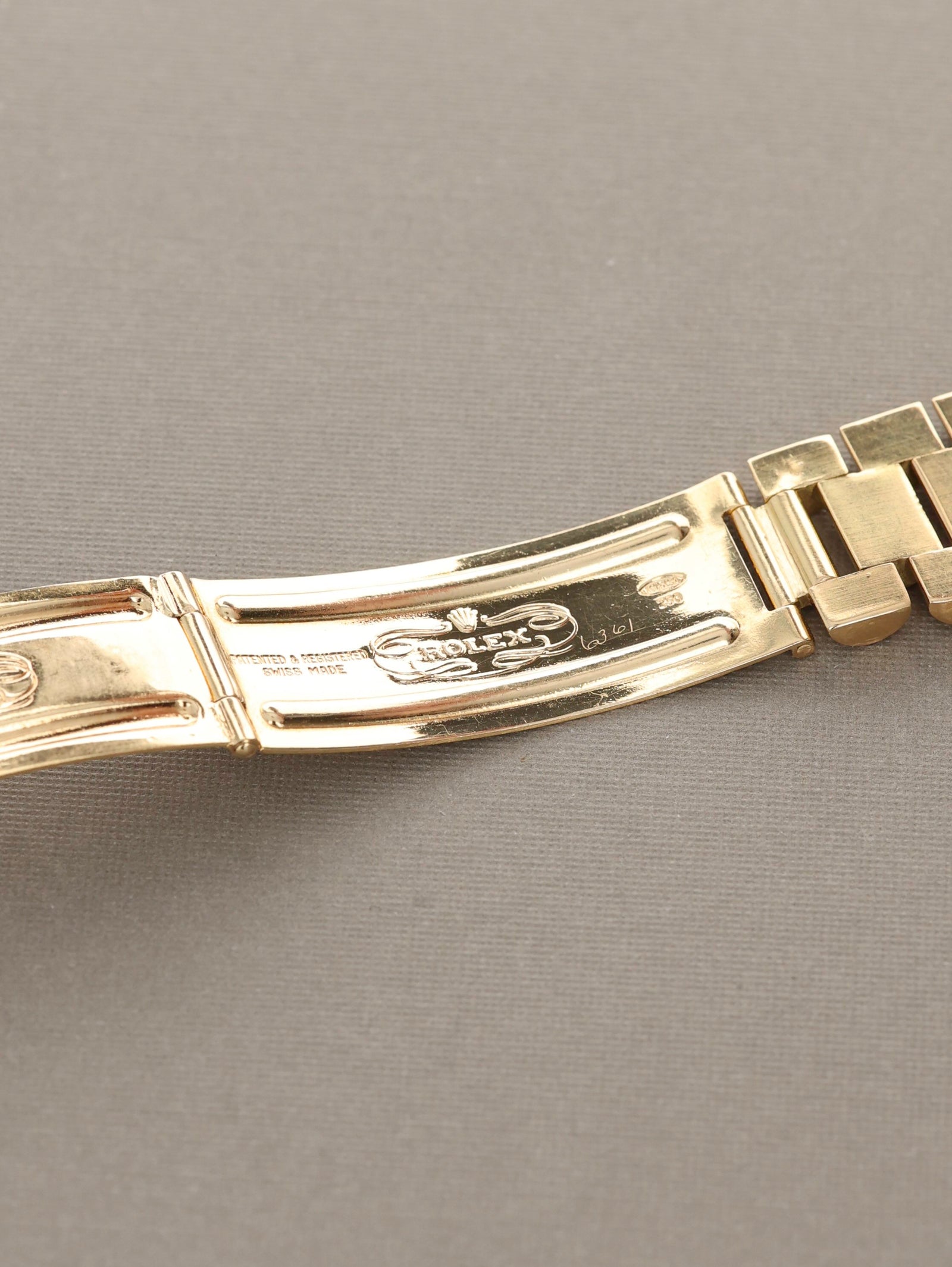 Rolex Datejust Ref. 1601 18k Confetti Untouched w/ Caseback Sticker