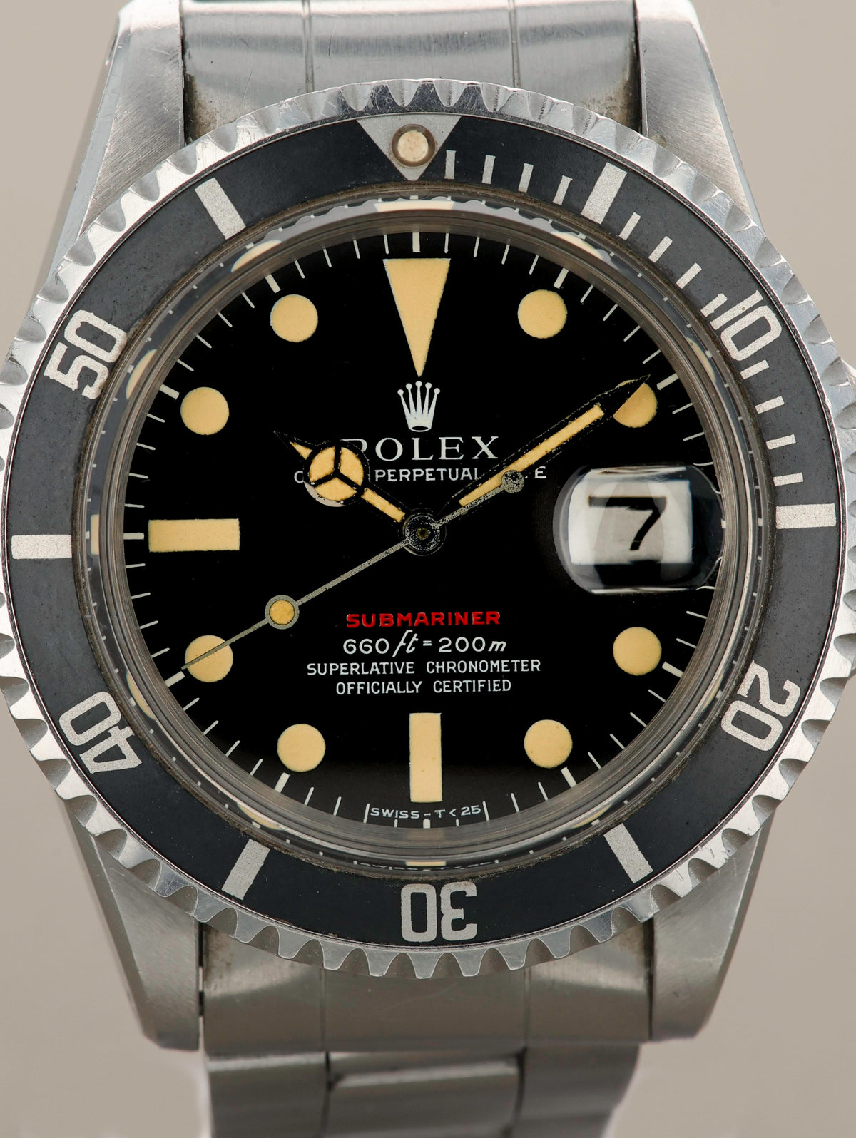 Rolex Submariner Ref. 1680 Red Mk. 4 Unpolished