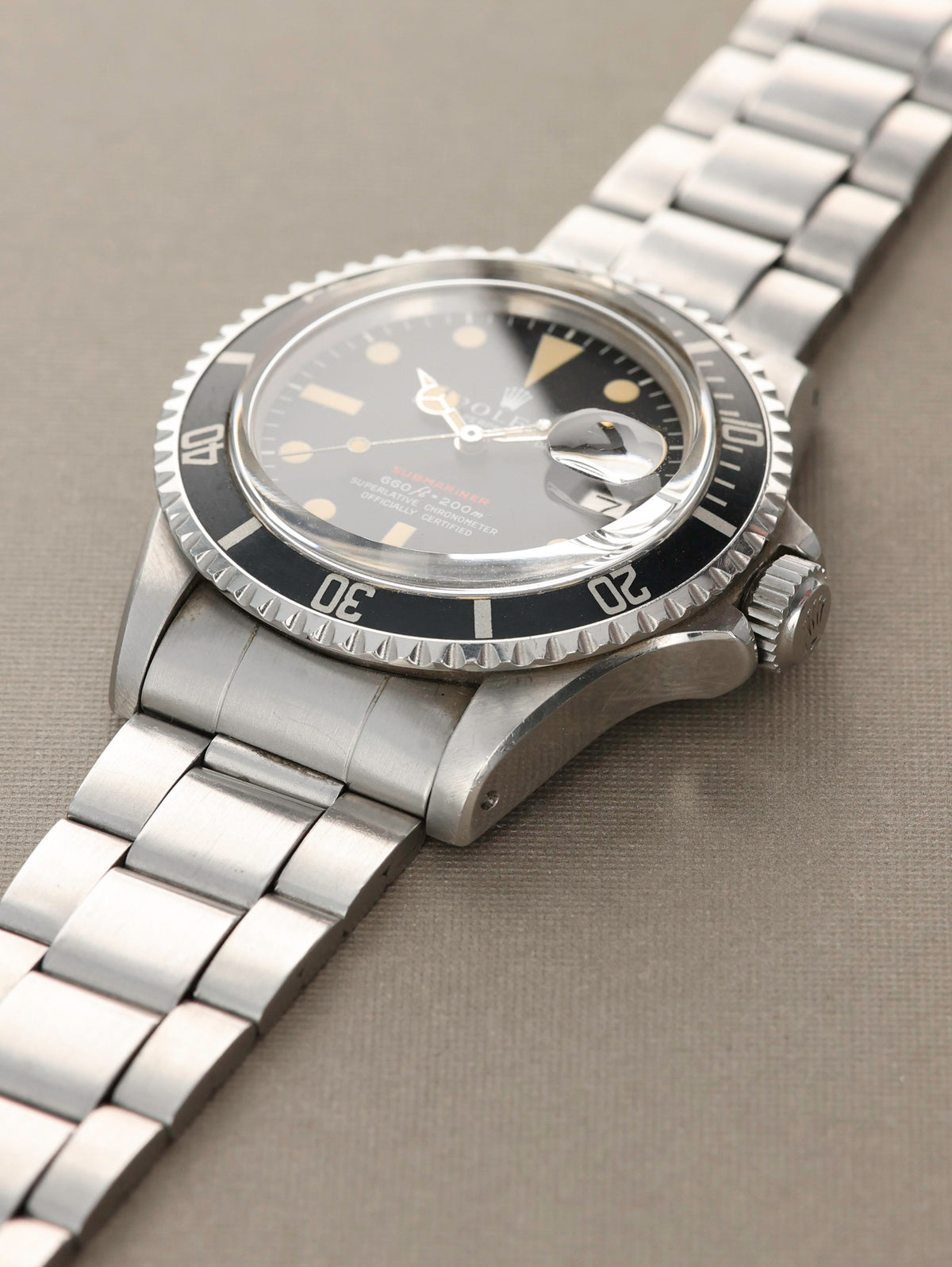 Rolex Submariner Ref. 1680 Red Mk. 4 Unpolished