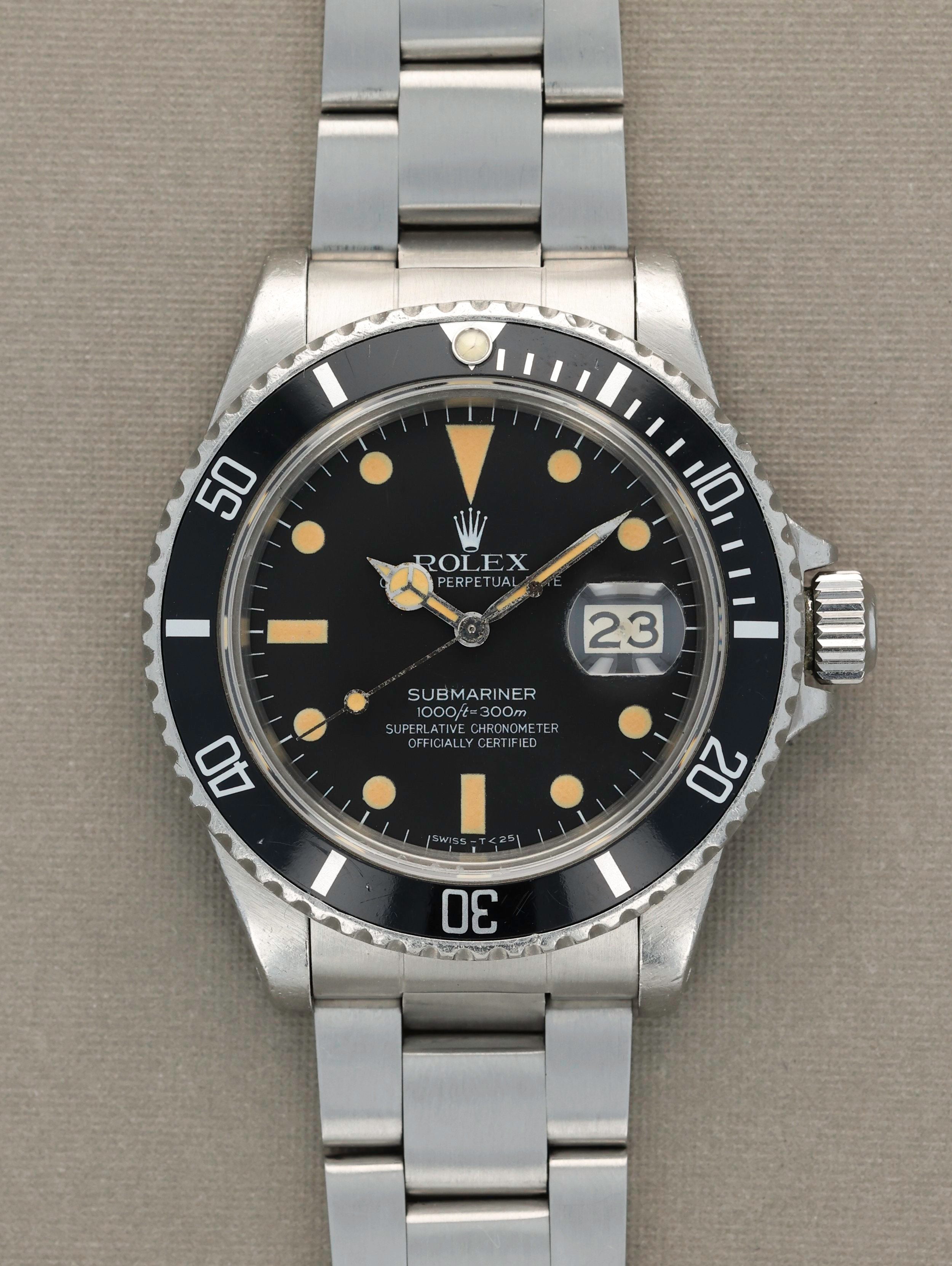 Rolex Submariner Ref. 16800 Matte Unpolished