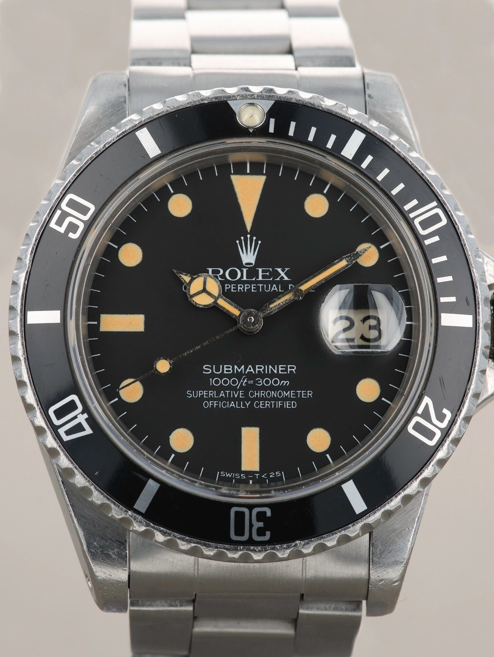 Rolex Submariner Ref. 16800 Matte Unpolished