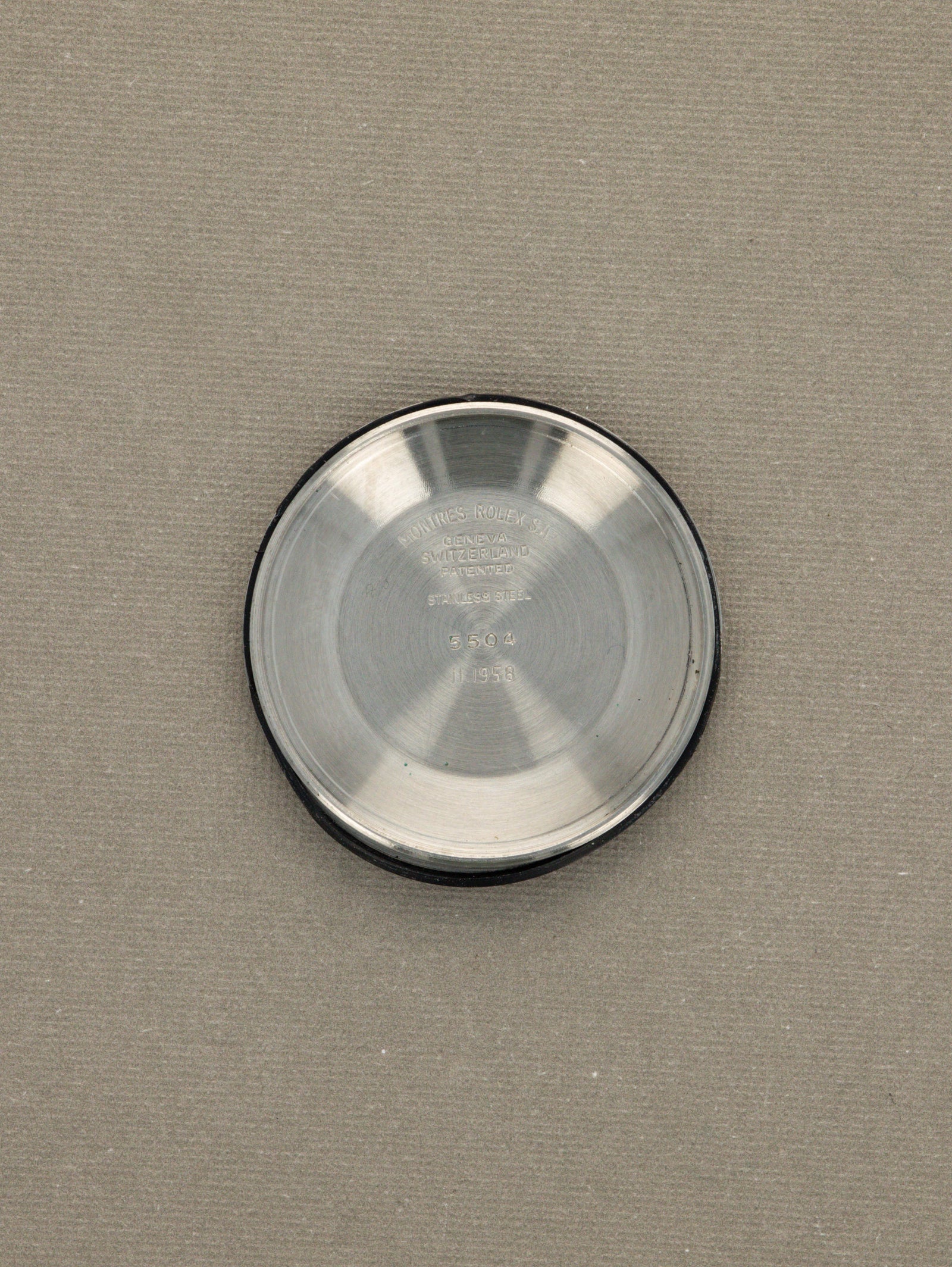 Rolex Air-King Ref. 5504 - 'Super Precision' Satin Silver Dial Unpolished